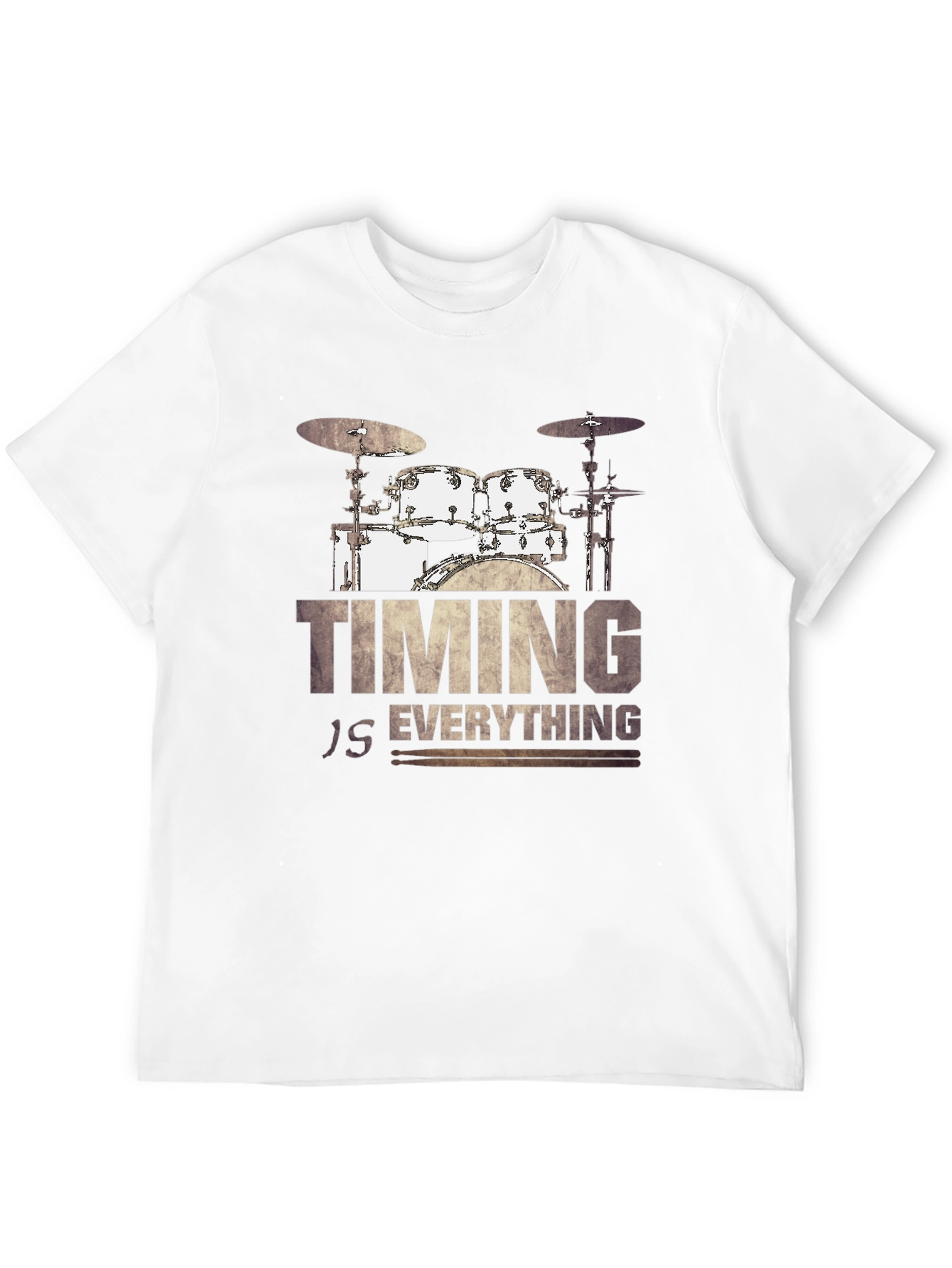Timing Is Everything Drum Set T-Shirt