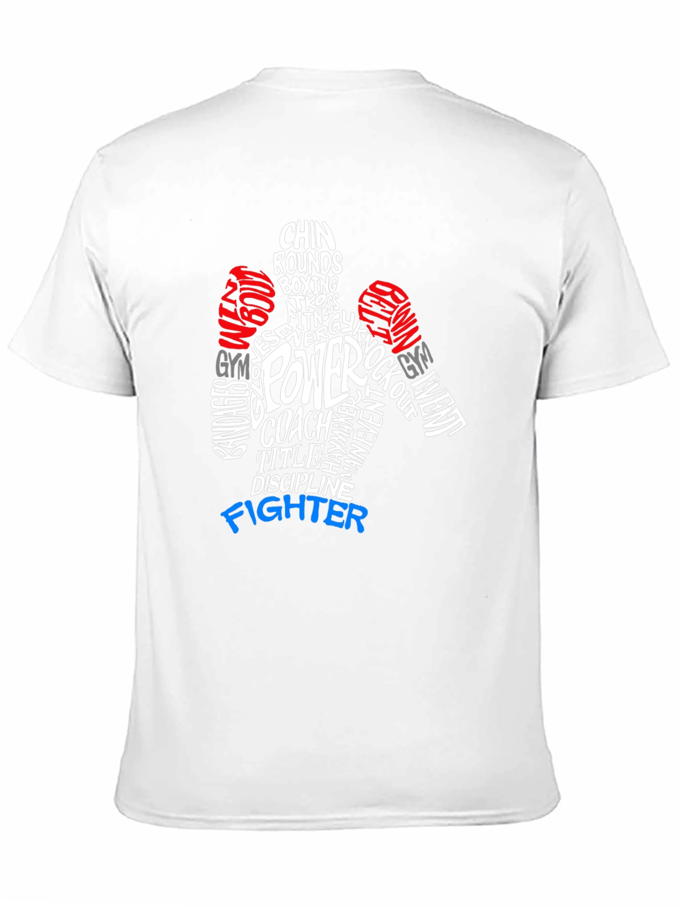 Boxing Word Art Graphic T-Shirt