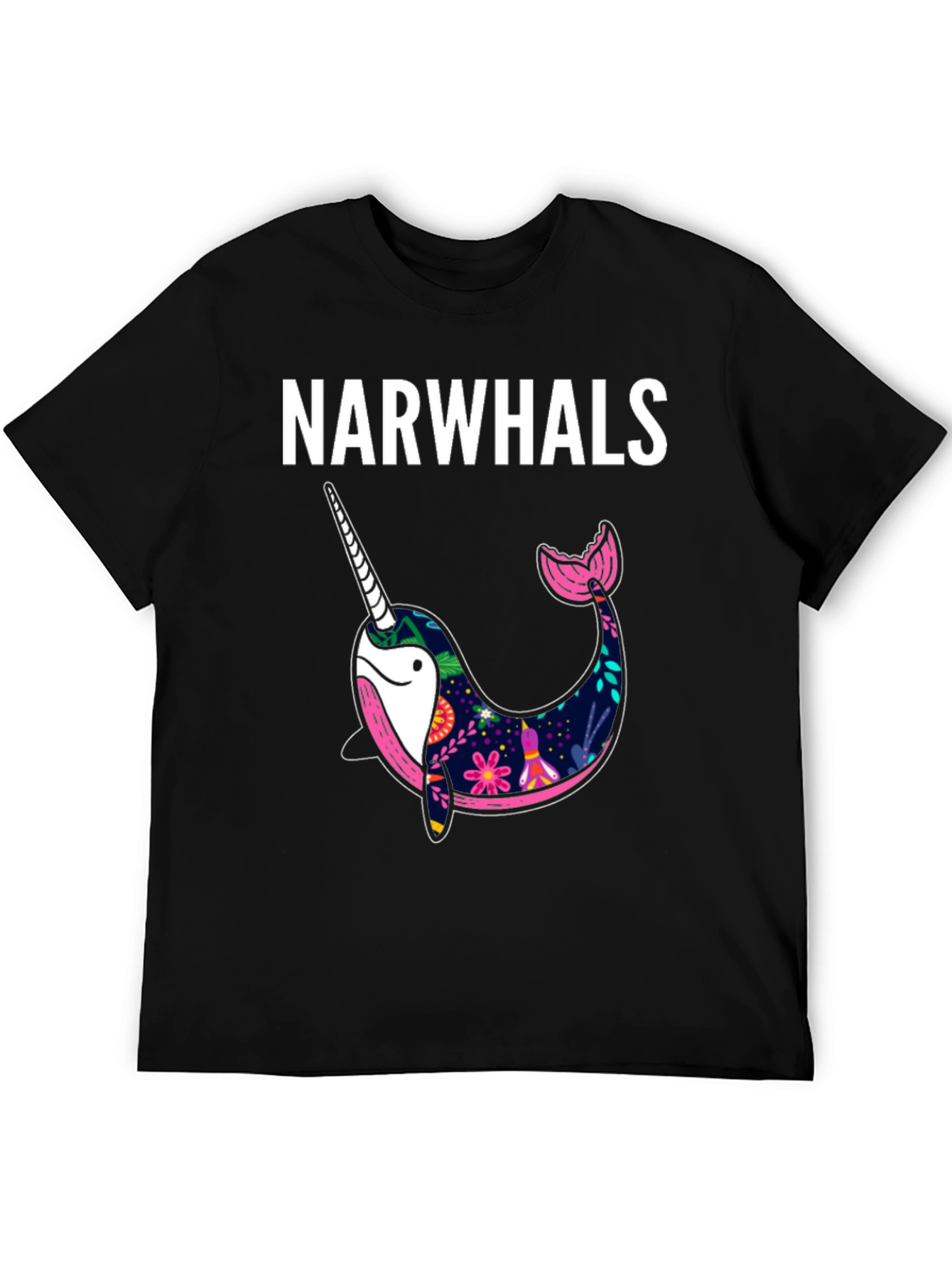 Narwhal Graphic Tee - Unique & Stylish