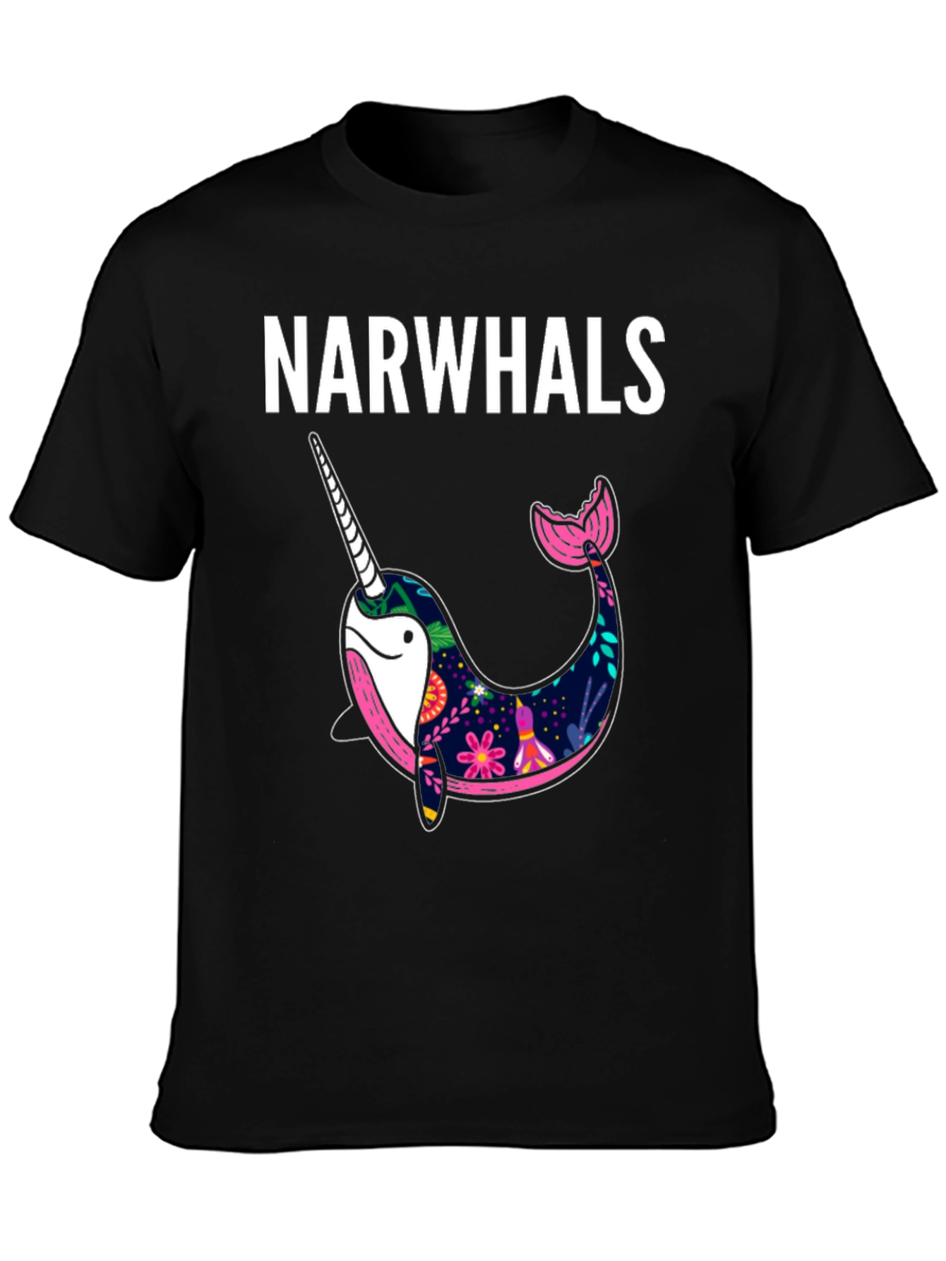 Narwhal Graphic Tee - Unique & Stylish