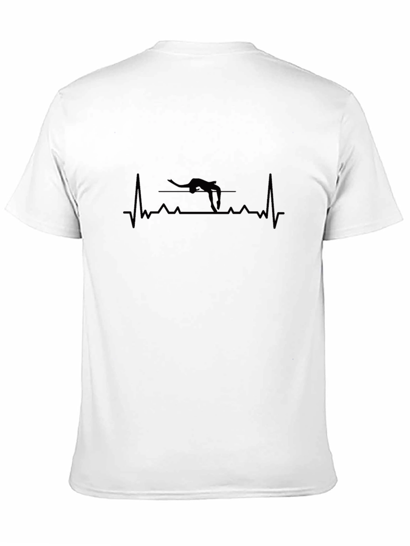High Jump Heartbeat T-Shirt - Athletic Style