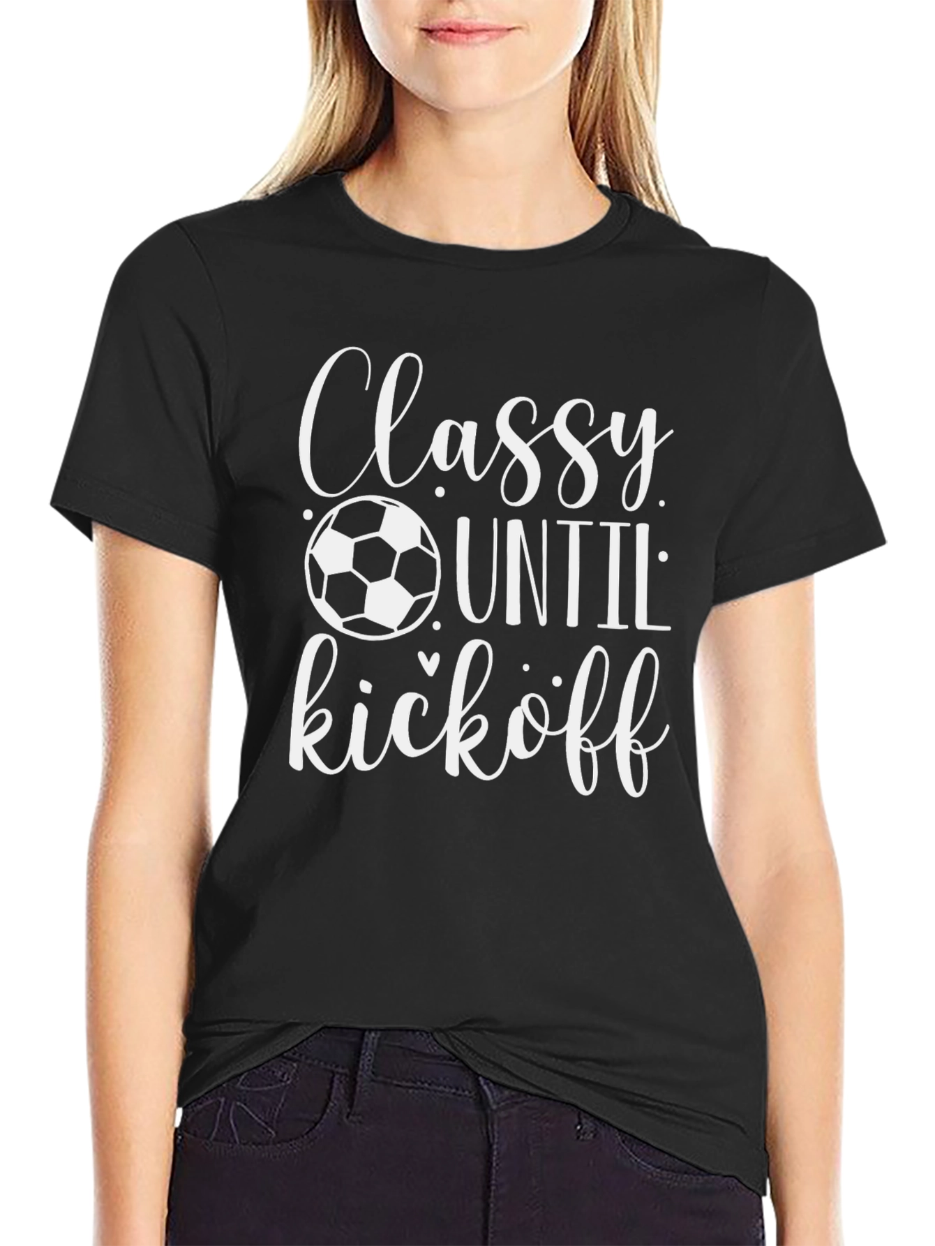Classy Until Kickoff Graphic Tee