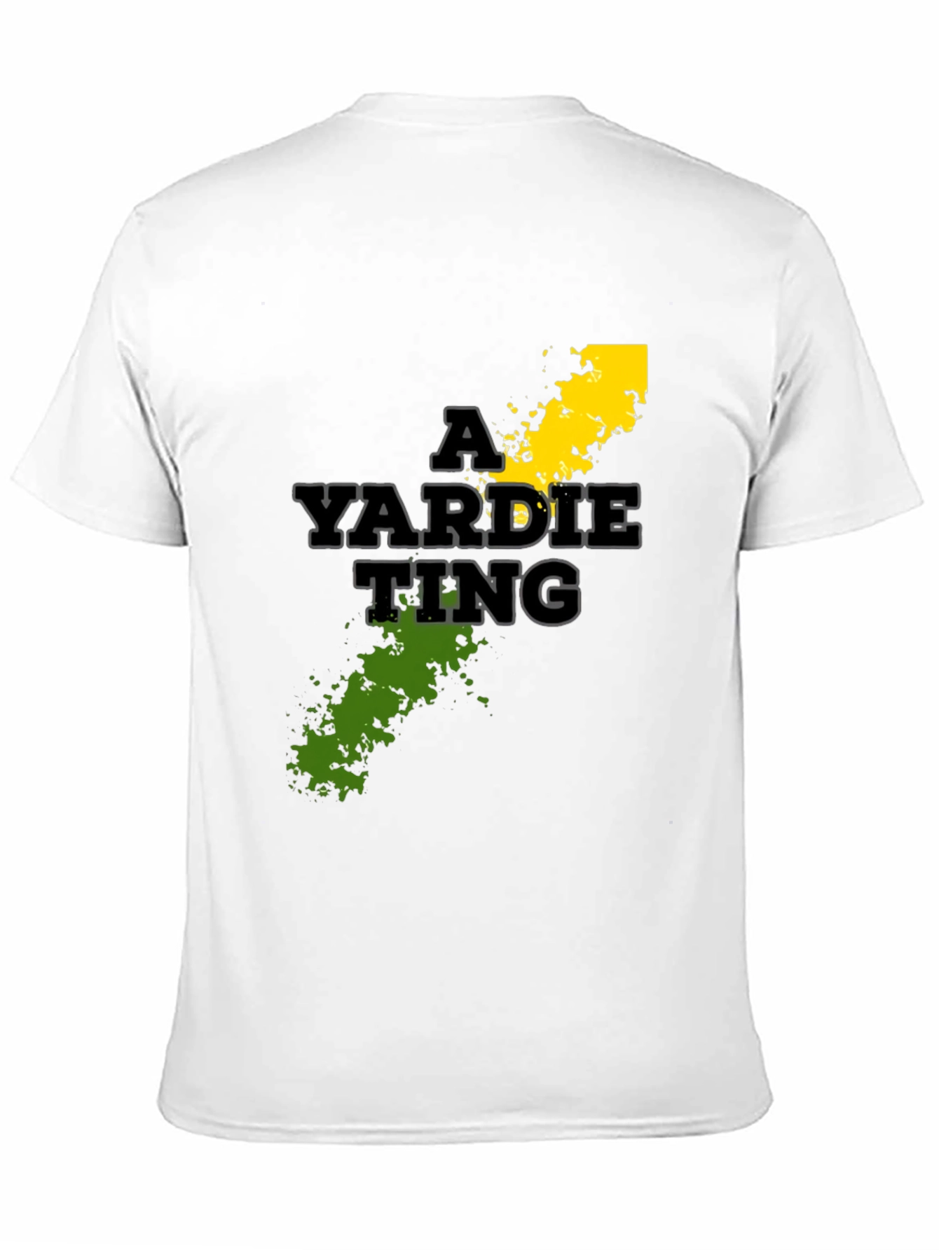 A Yardie Ting T-Shirt - Black Graphic Tee