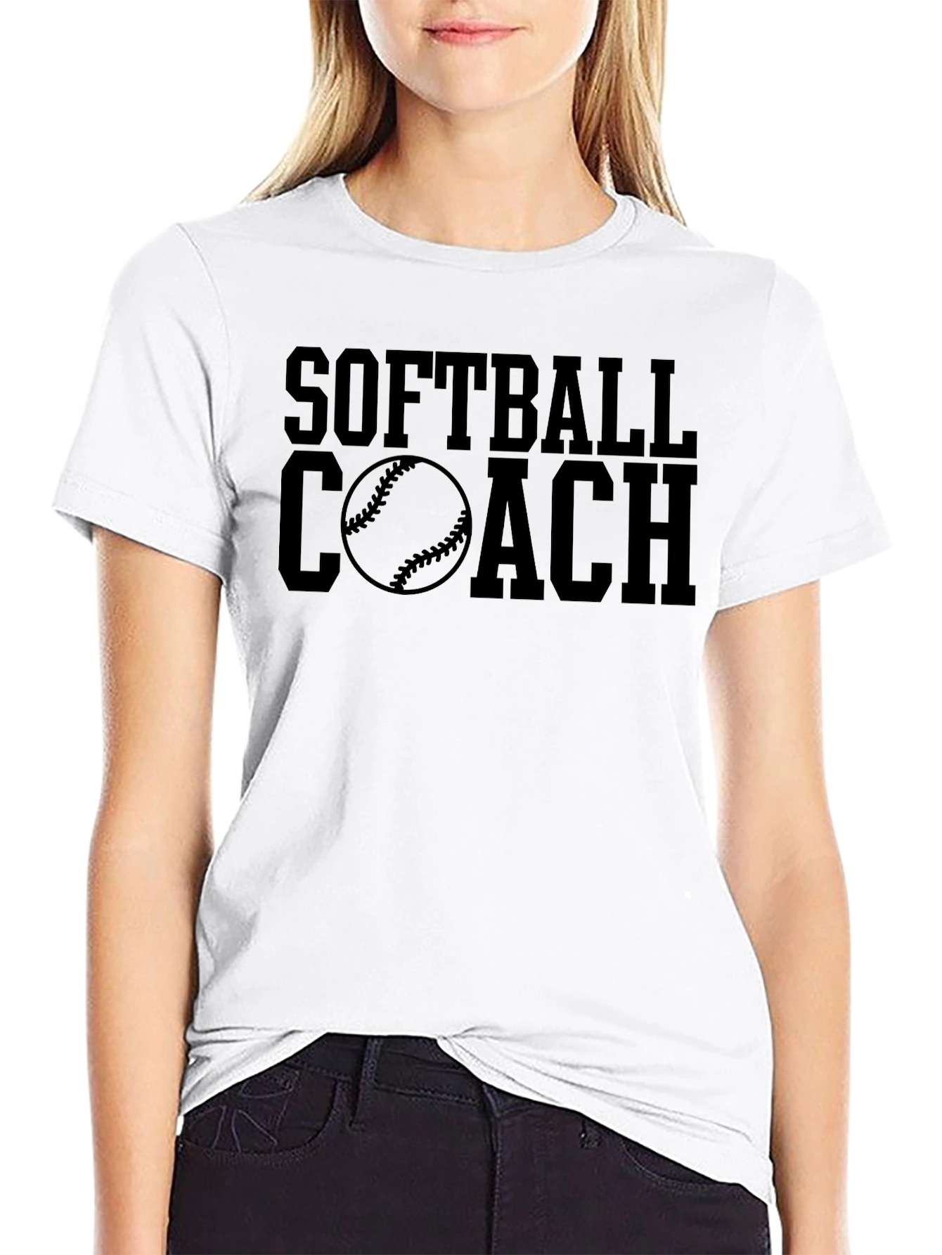 Softball Coach Graphic Tee