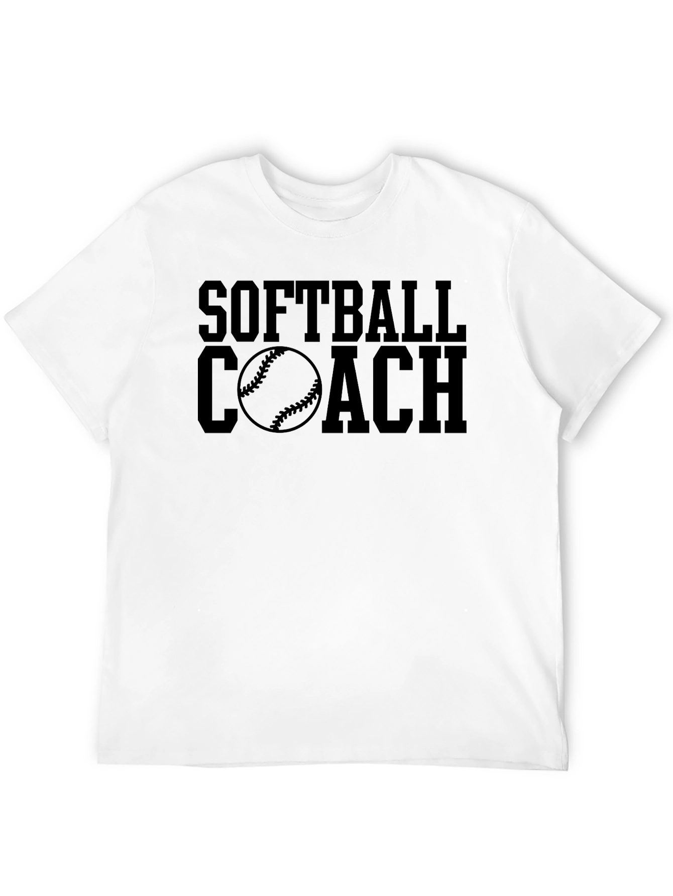Softball Coach Graphic Tee
