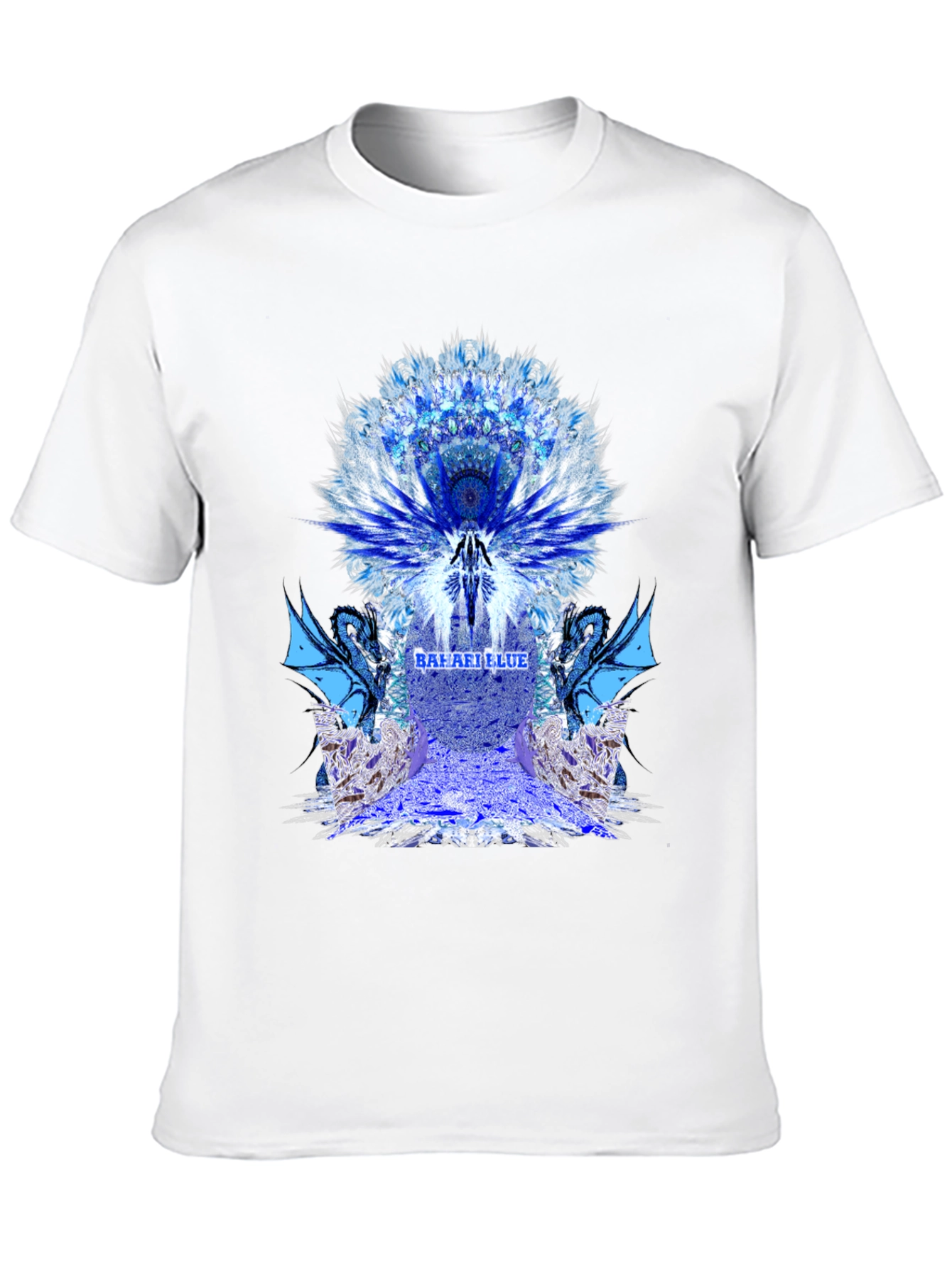 Celestial Dragon Graphic Tee - Black