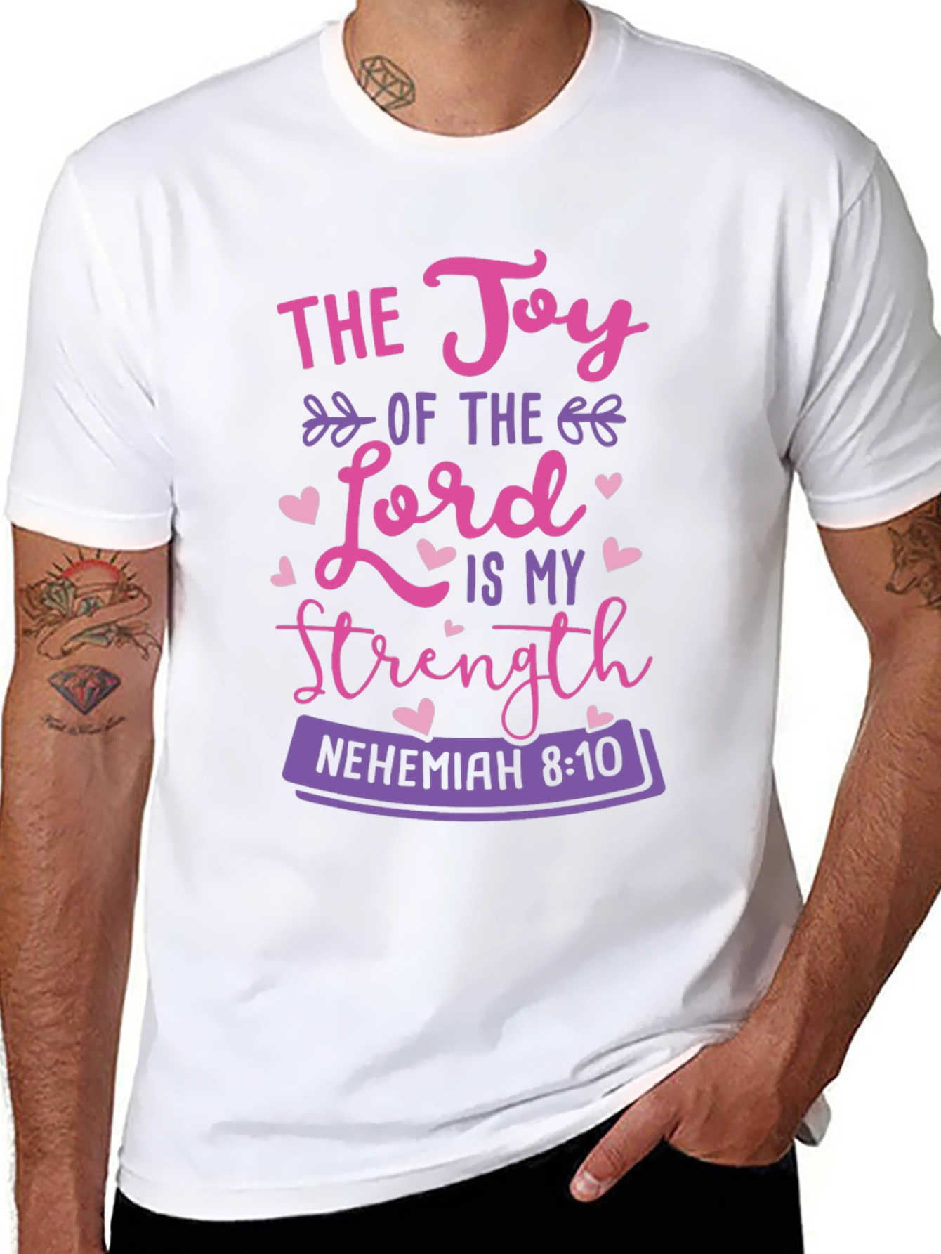 Faith-Inspired T-Shirt: Joy of the Lord
