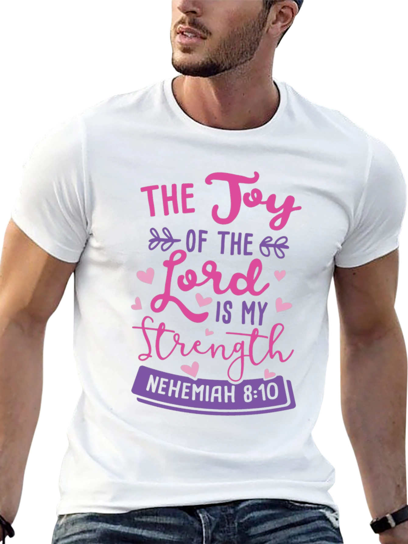 Faith-Inspired T-Shirt: Joy of the Lord