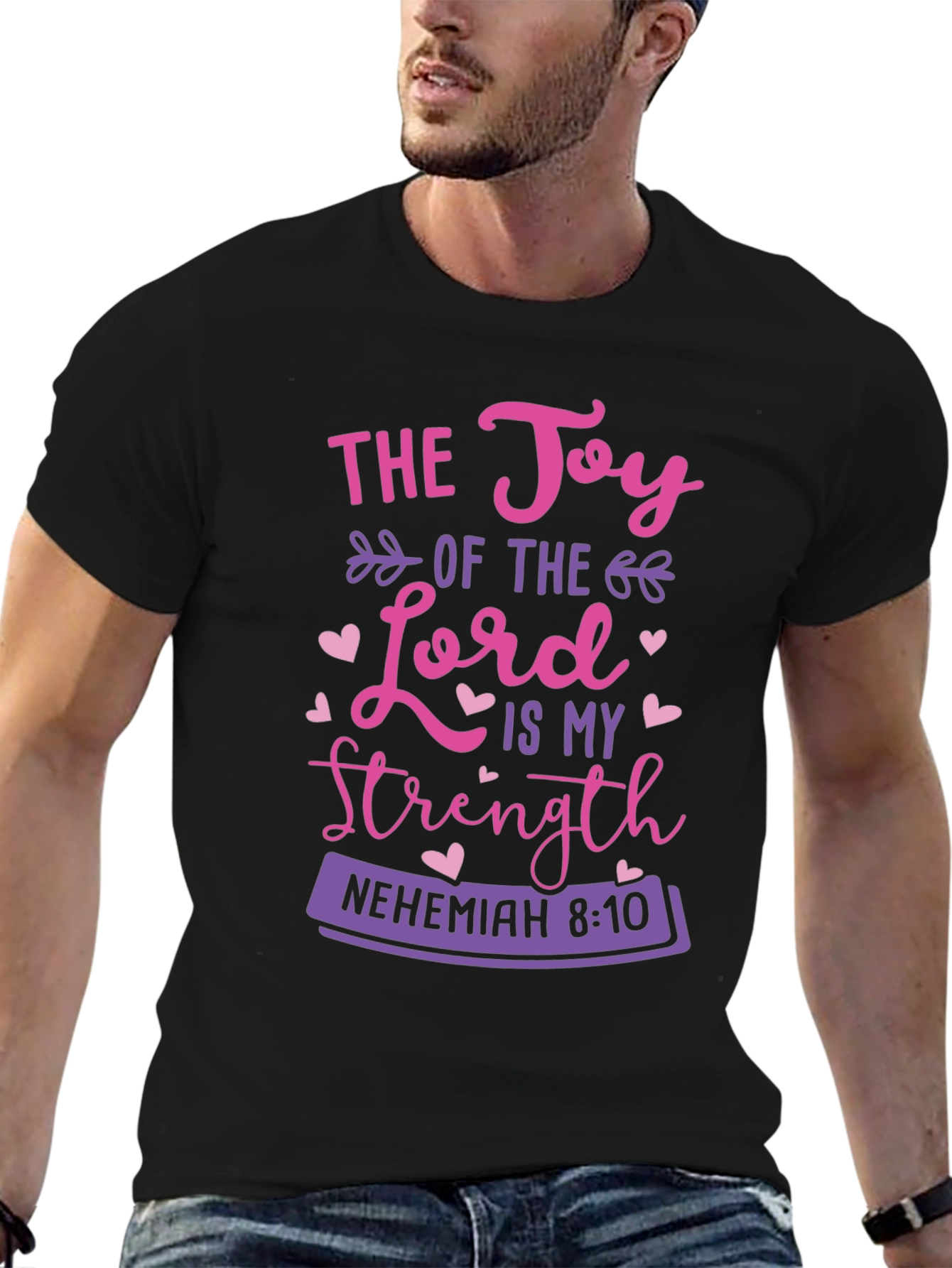 Faith-Inspired T-Shirt: Joy of the Lord