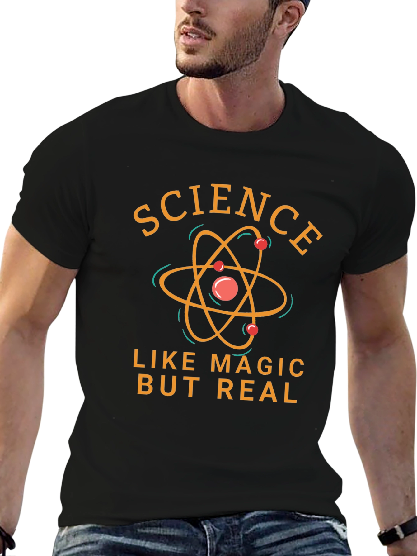 Science Like Magic T-Shirt - Mens Black Graphic Tee