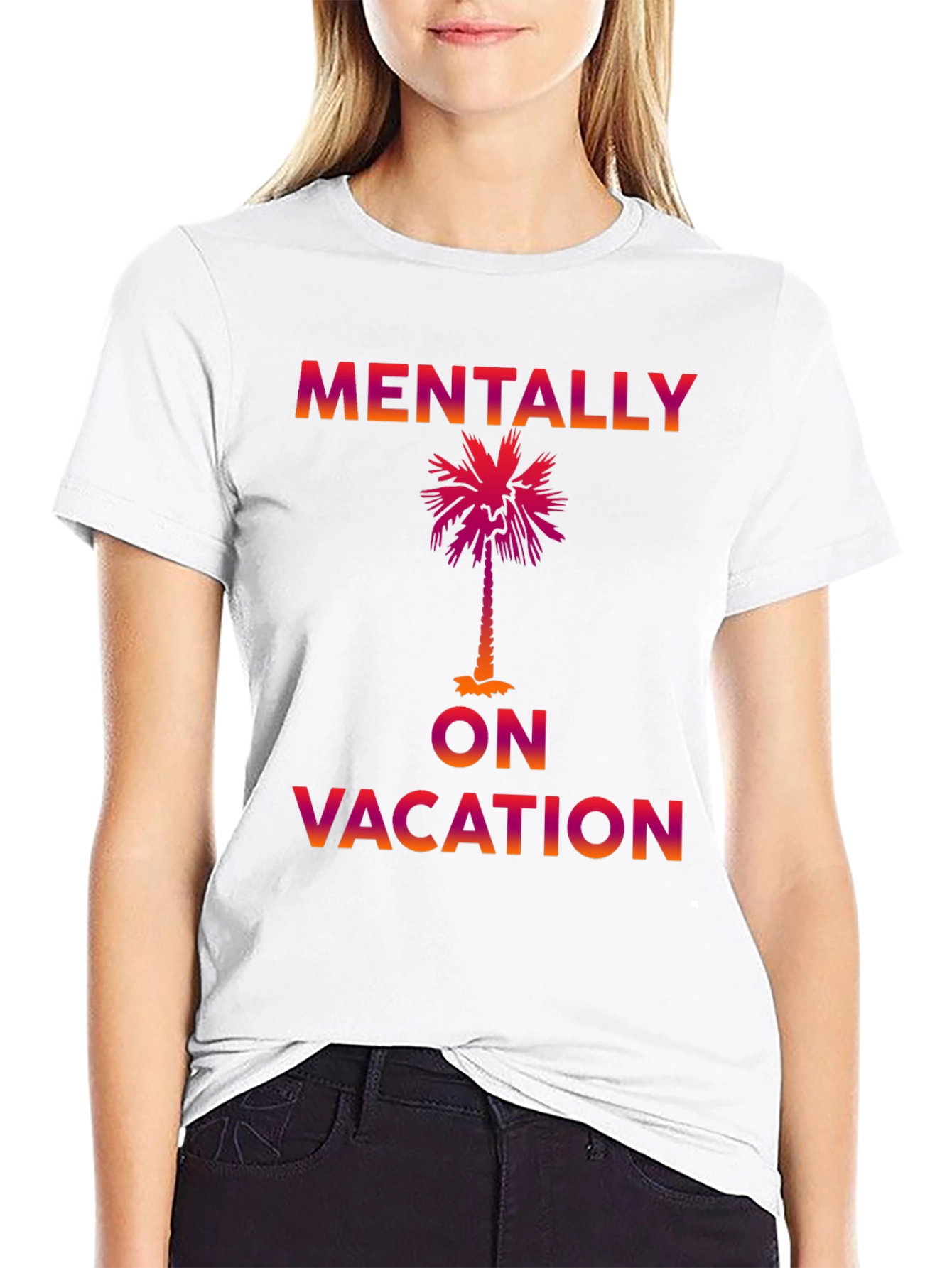 Mentally on Vacation Graphic Tee