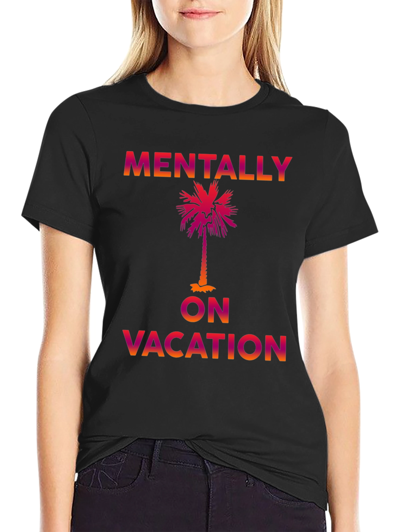 Mentally on Vacation Graphic Tee