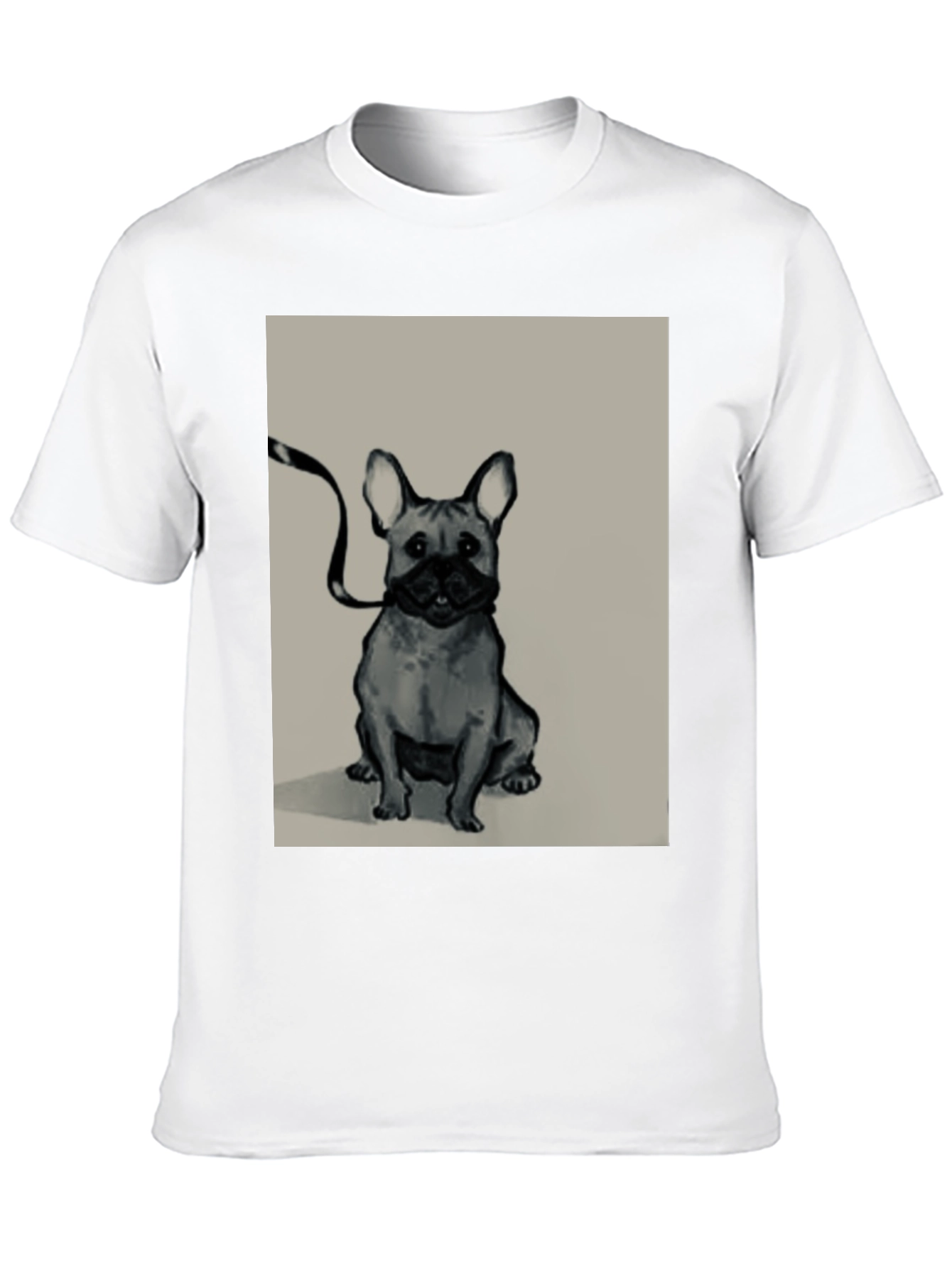 French Bulldog Graphic Tee - Stylish Black T-Shirt