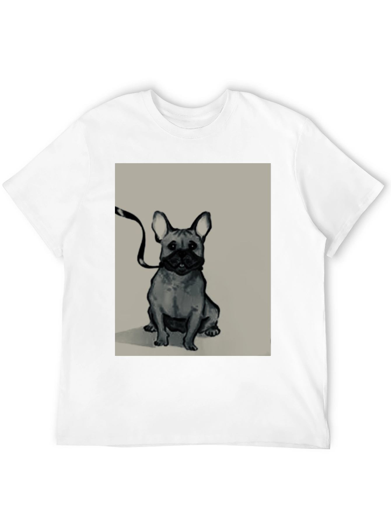 French Bulldog Graphic Tee - Stylish Black T-Shirt