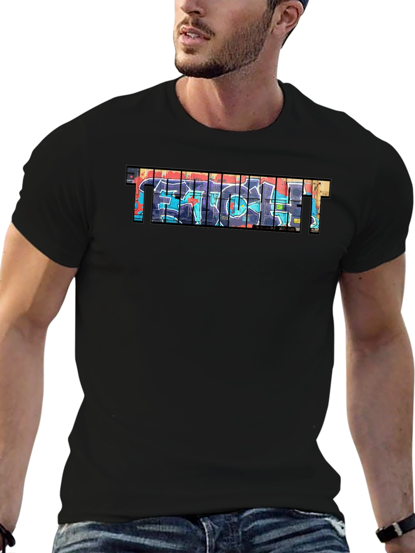 Graffiti Detroit T-Shirt - Urban Style