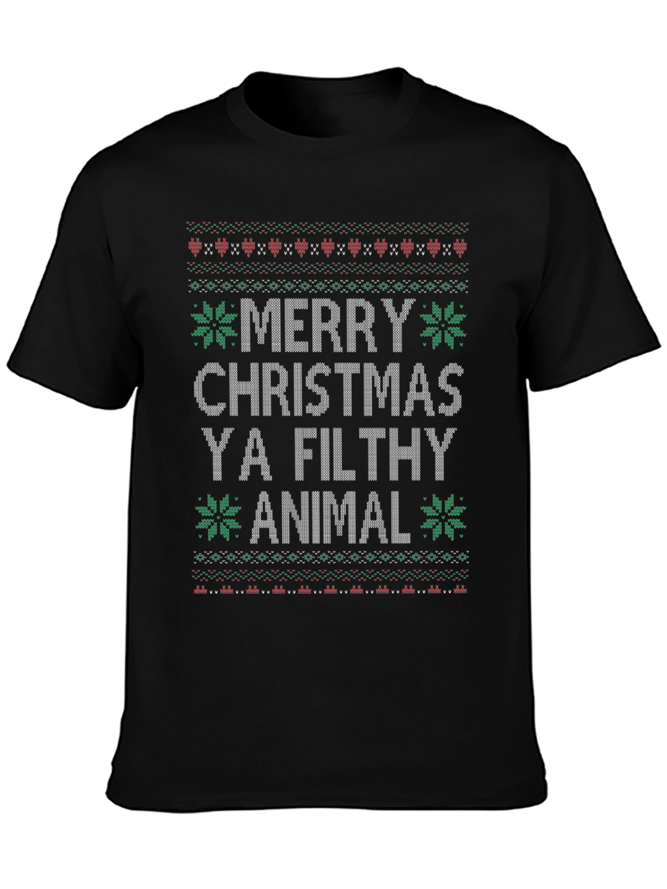 Merry Christmas Ya Filthy Animal T-Shirt