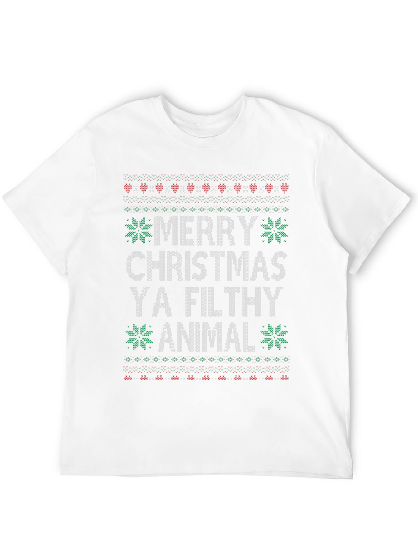 Merry Christmas Ya Filthy Animal T-Shirt