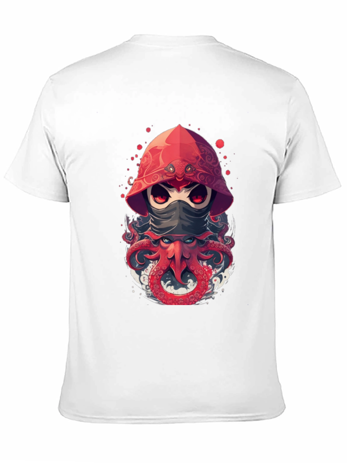 Ninja Octopus Graphic Tee - Unique Design