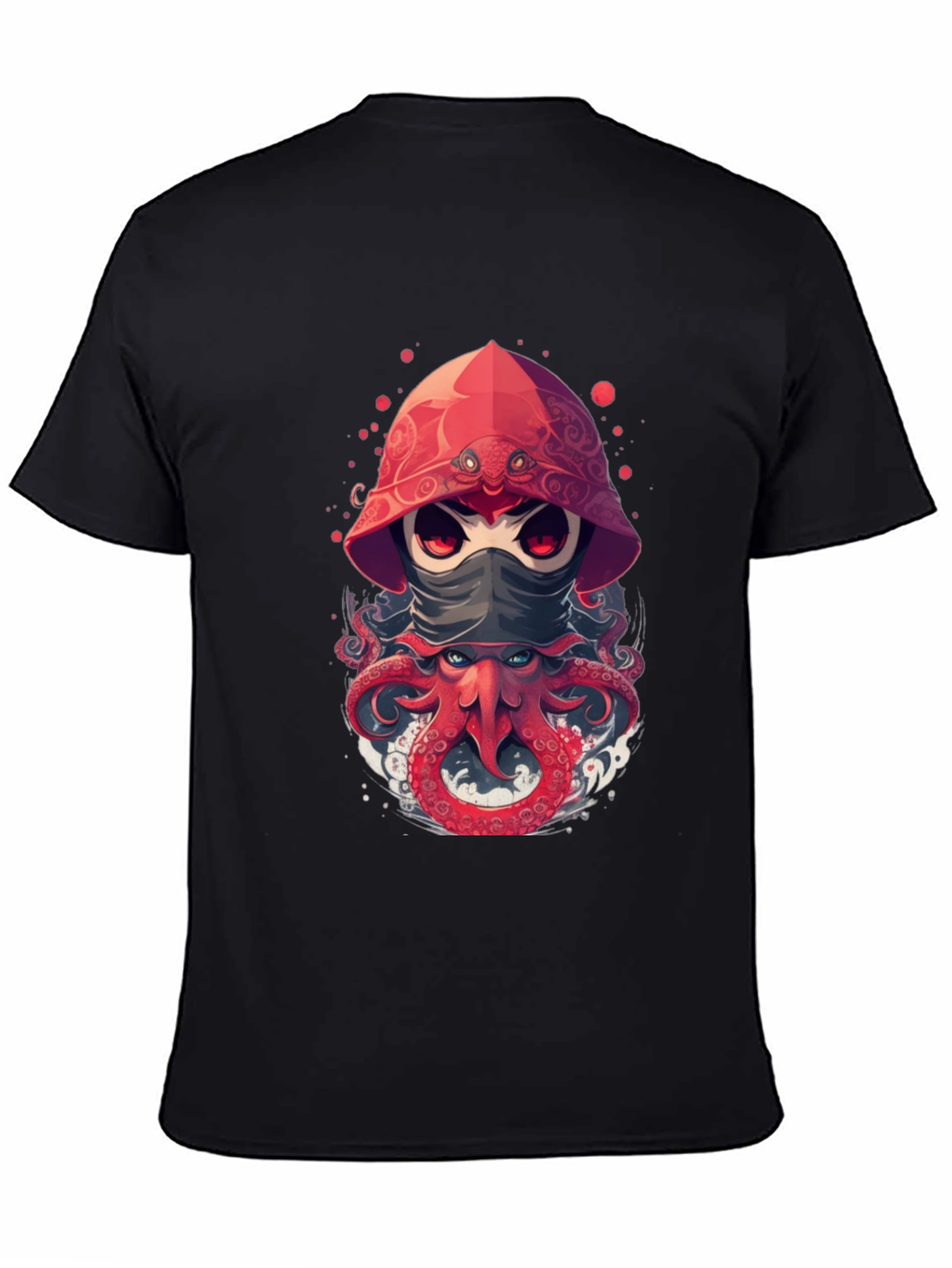 Ninja Octopus Graphic Tee - Unique Design