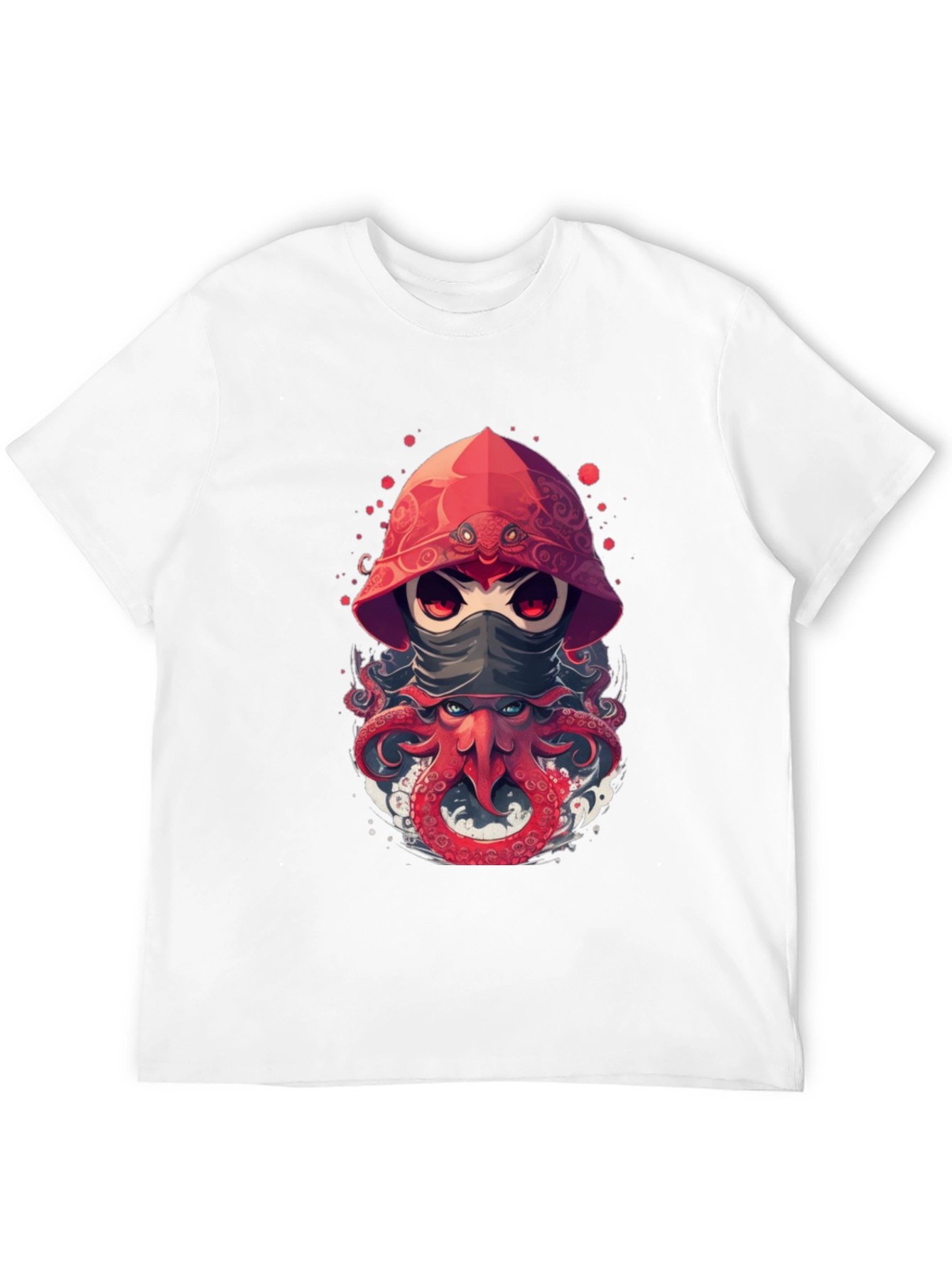 Ninja Octopus Graphic Tee - Unique Design