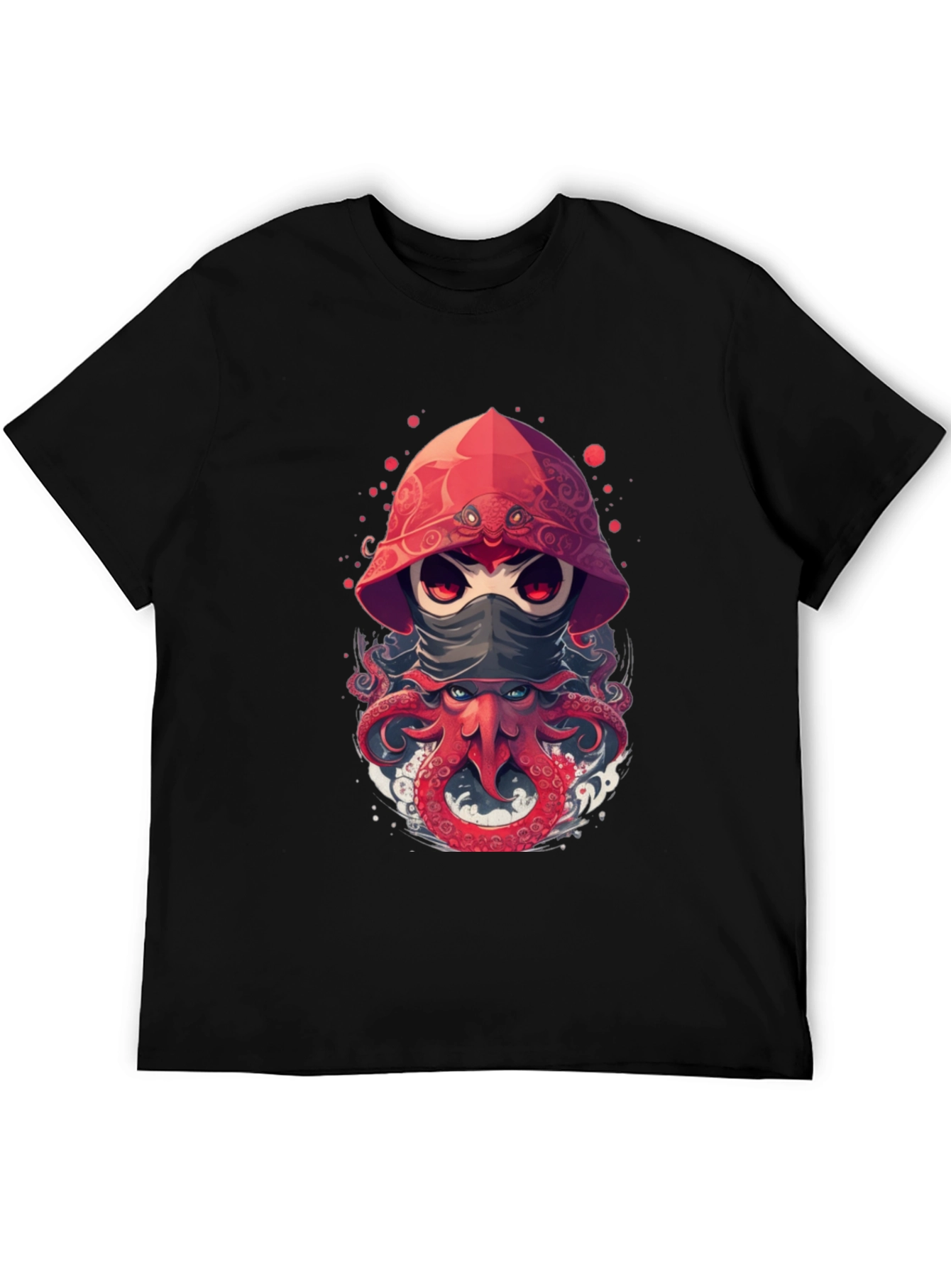 Ninja Octopus Graphic Tee - Unique Design