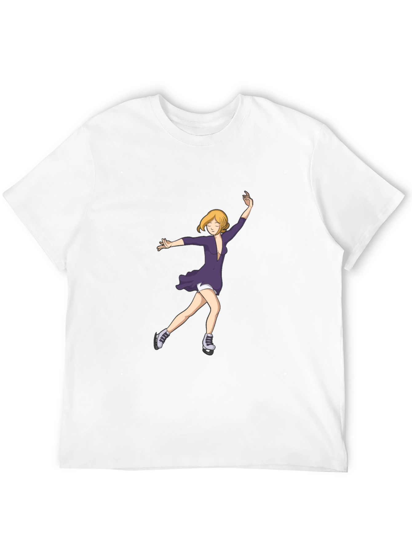 Anime Skater T-Shirt - Black Cotton Tee