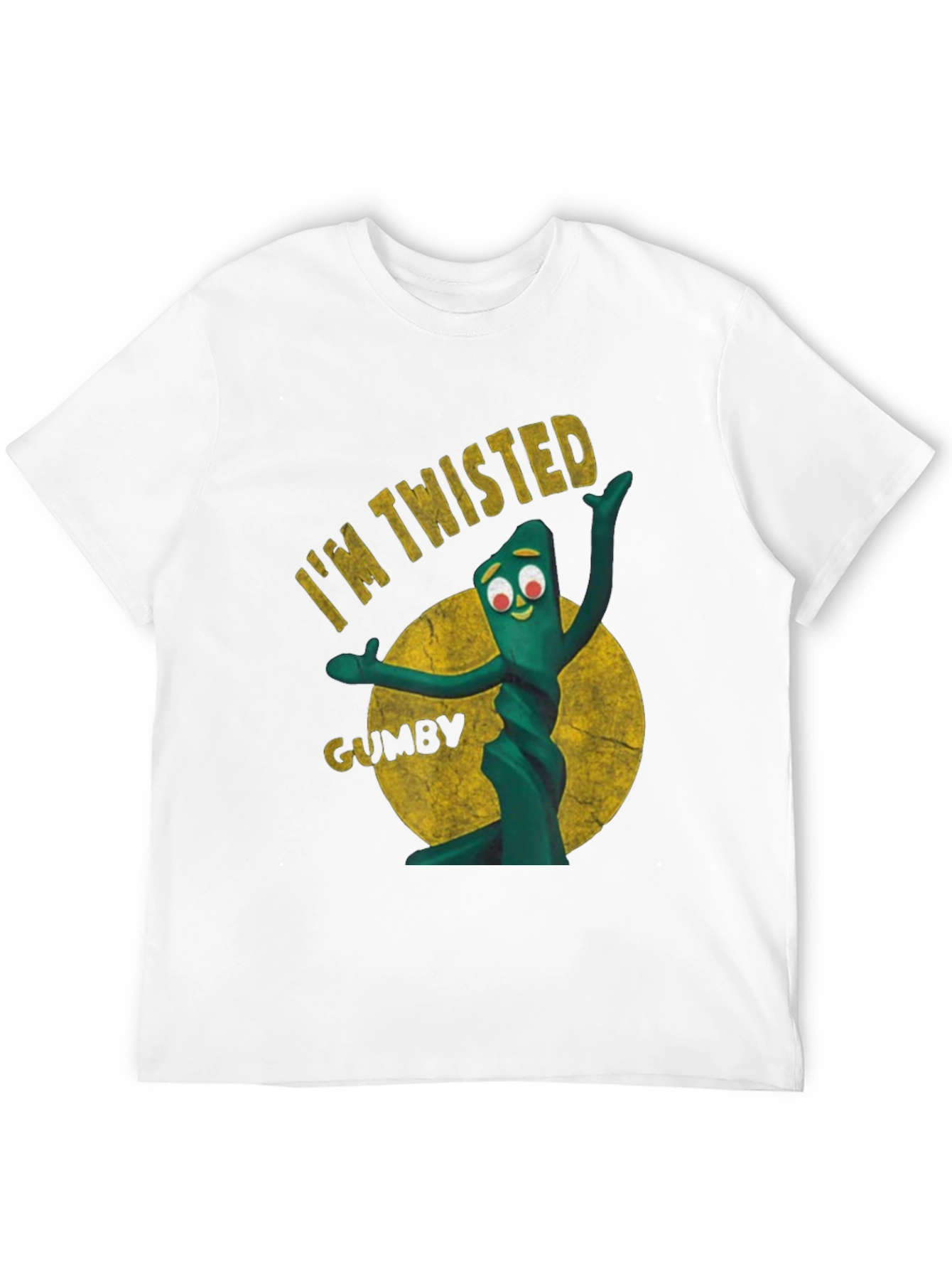 Im Twisted Gumby Graphic Tee - Black