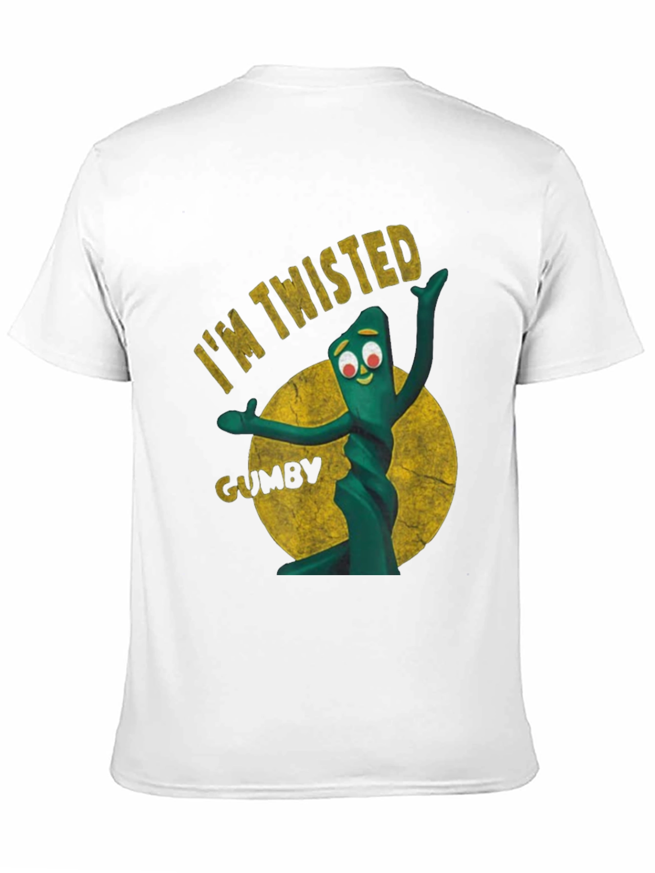 Im Twisted Gumby Graphic Tee - Black