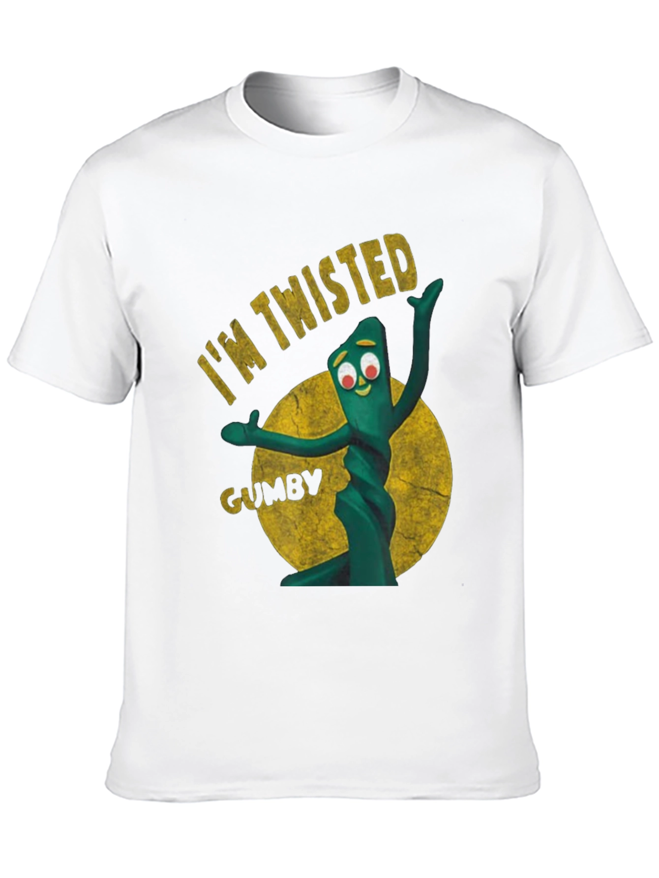 Im Twisted Gumby Graphic Tee - Black