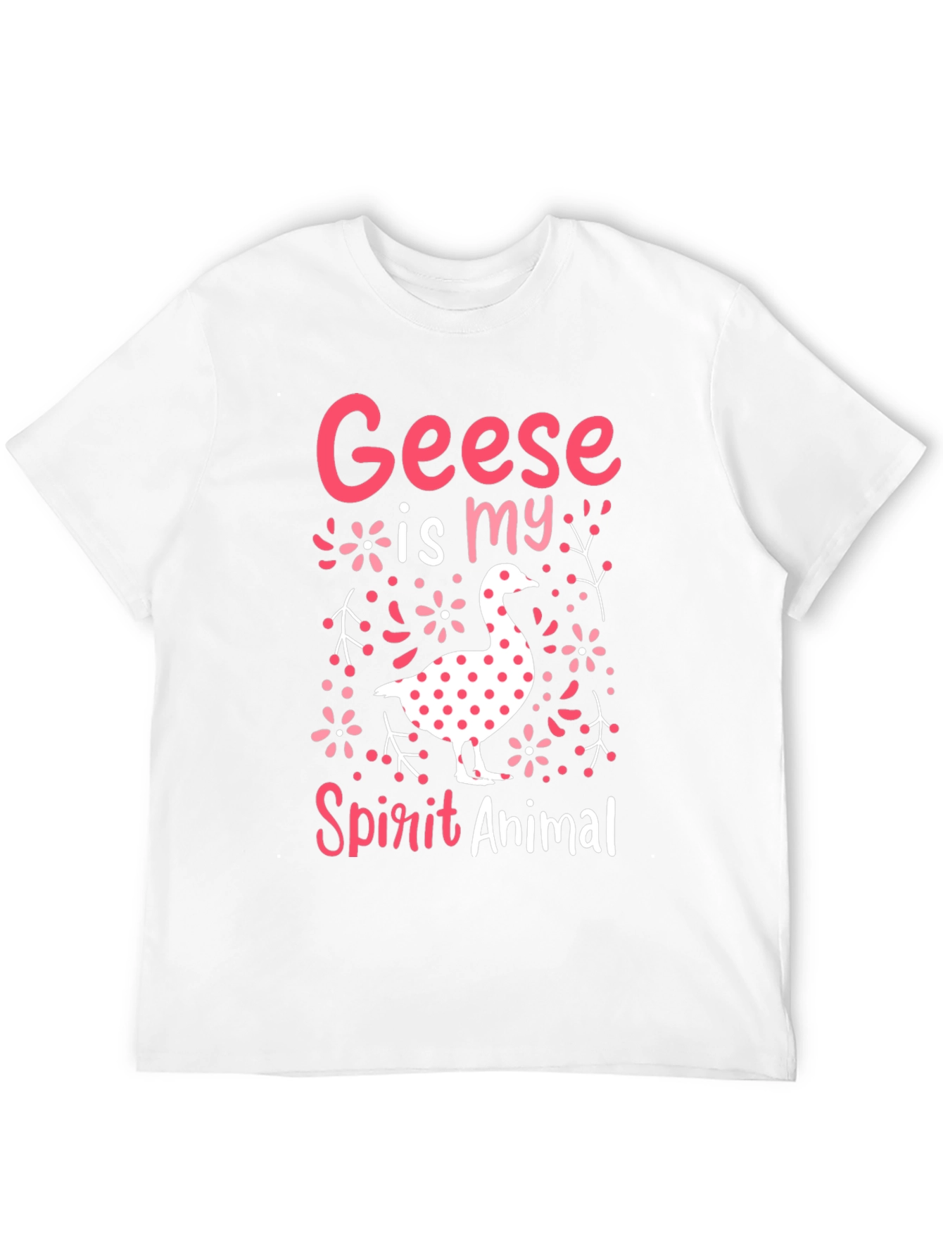 Geese Spirit Animal T-Shirt Funny Goose Lover Tee