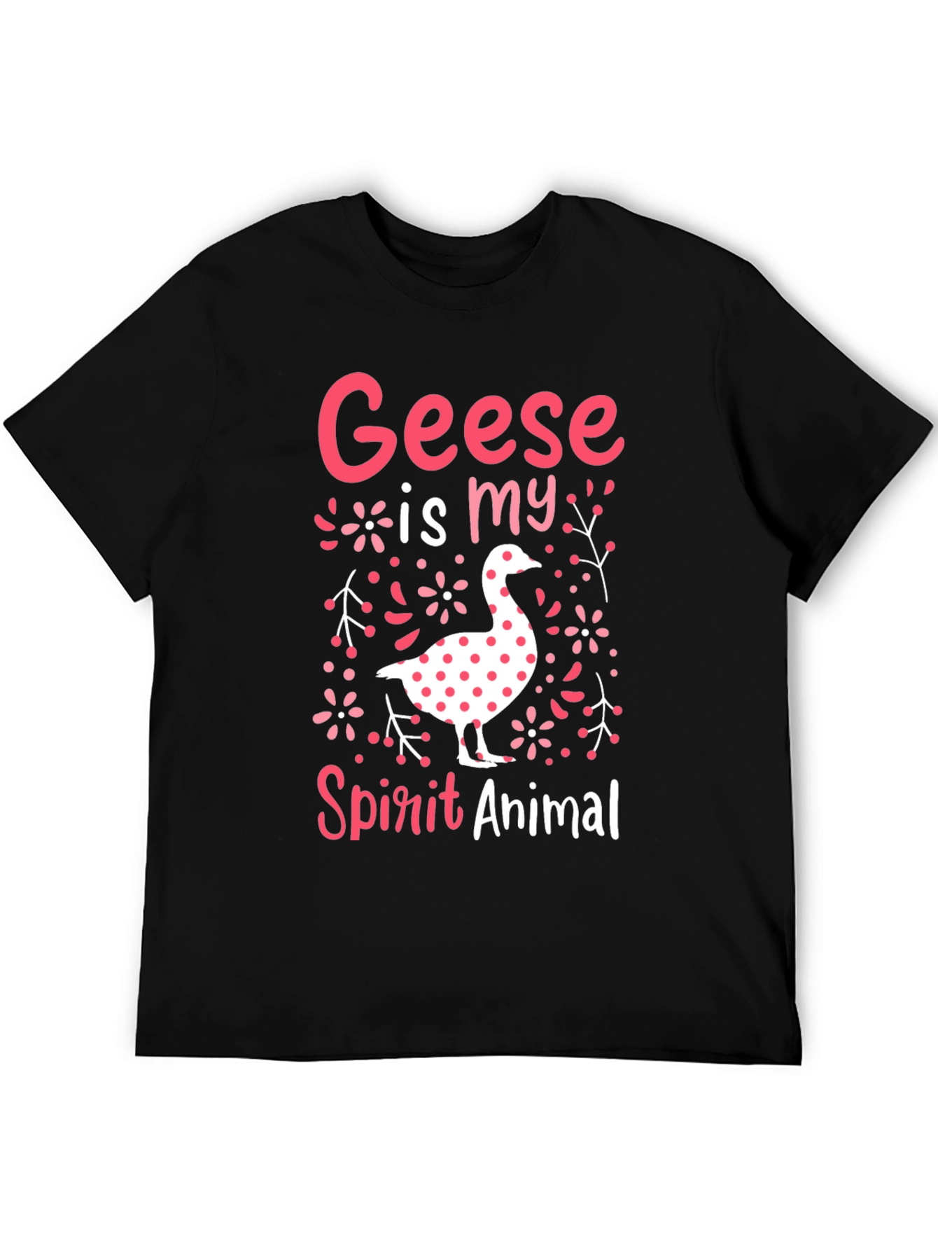 Geese Spirit Animal T-Shirt Funny Goose Lover Tee