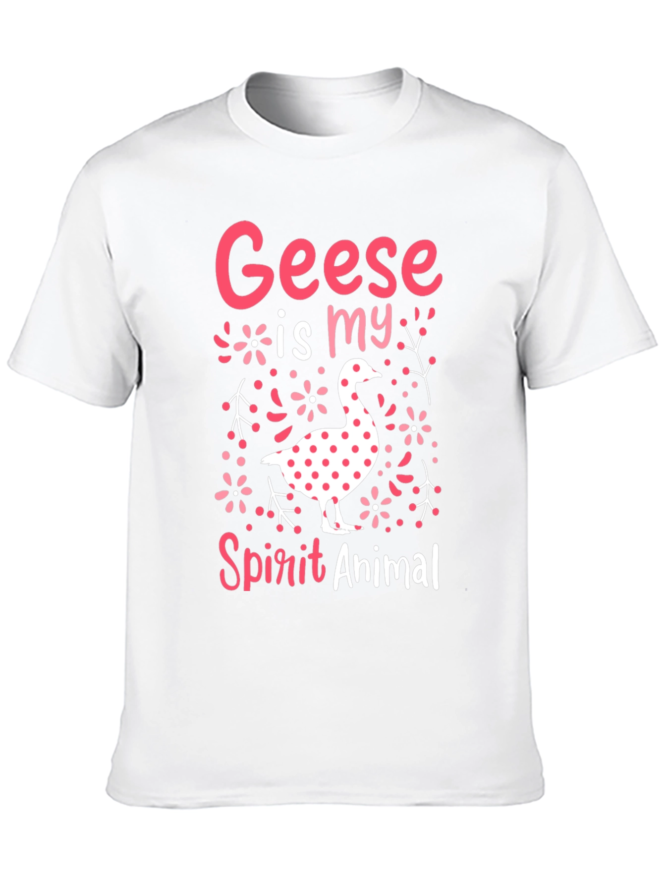 Geese Spirit Animal T-Shirt Funny Goose Lover Tee