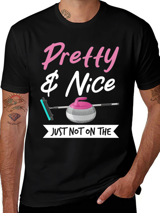 Pretty & Nice Curling T-Shirt