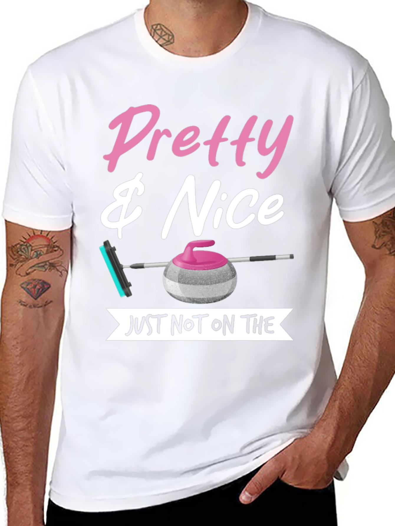 Pretty & Nice Curling T-Shirt