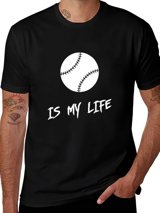Baseball Is My Life Graphic Tee