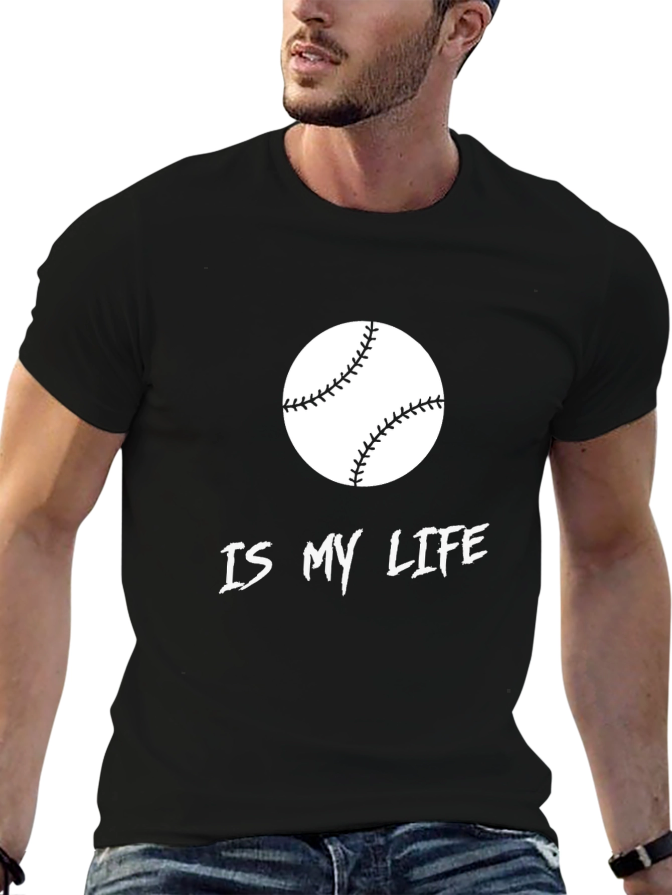 Baseball Is My Life Graphic Tee