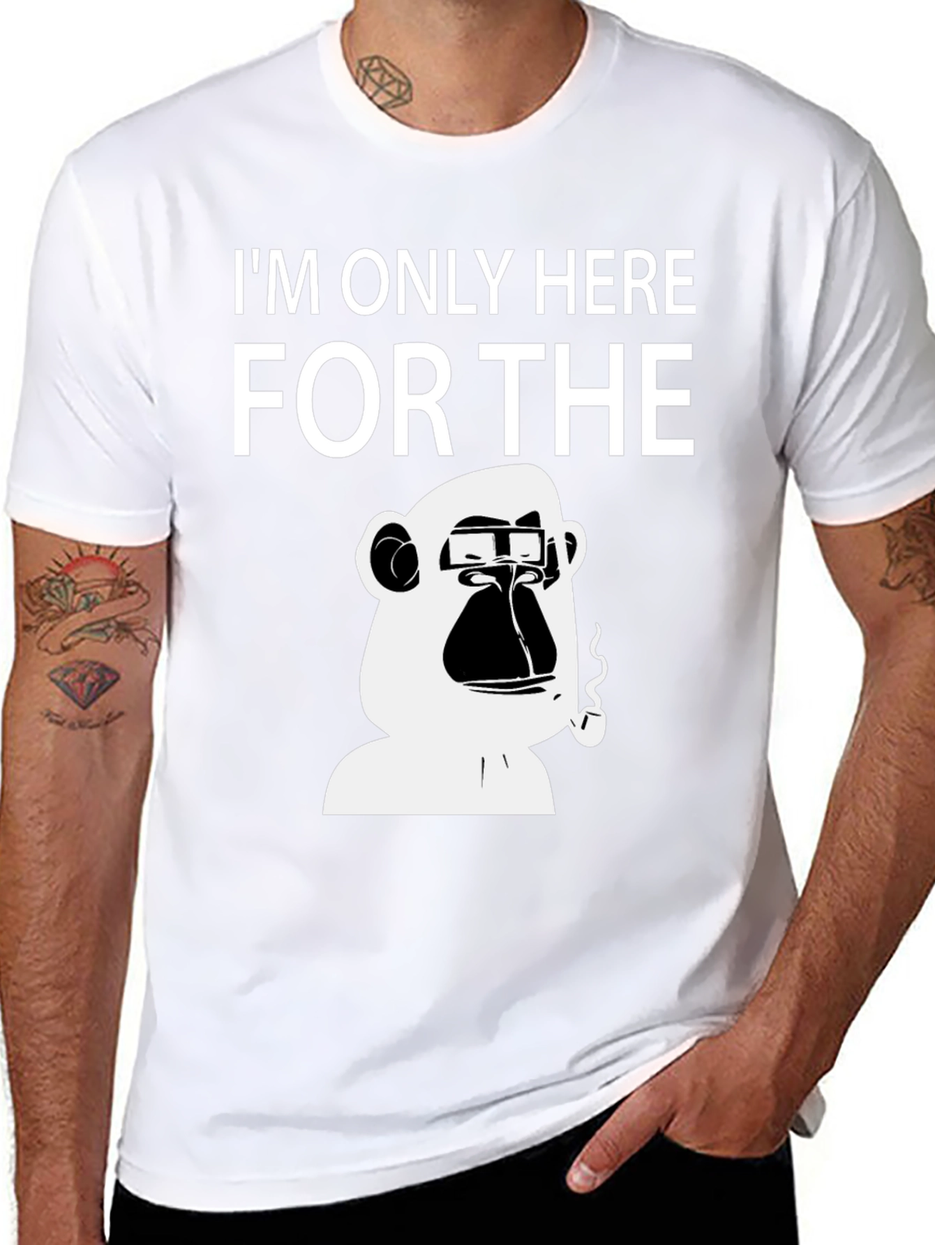 Im Only Here for the Ape T-Shirt