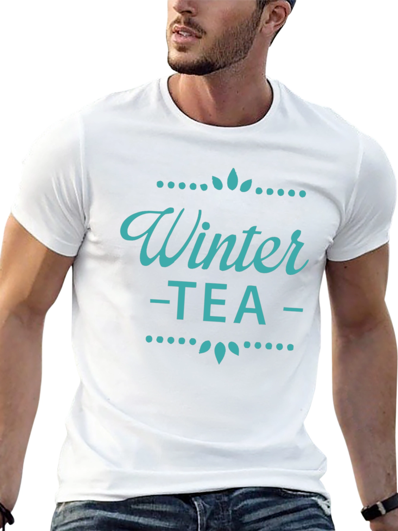 Winter Tea Graphic Tee - Stylish & Cozy