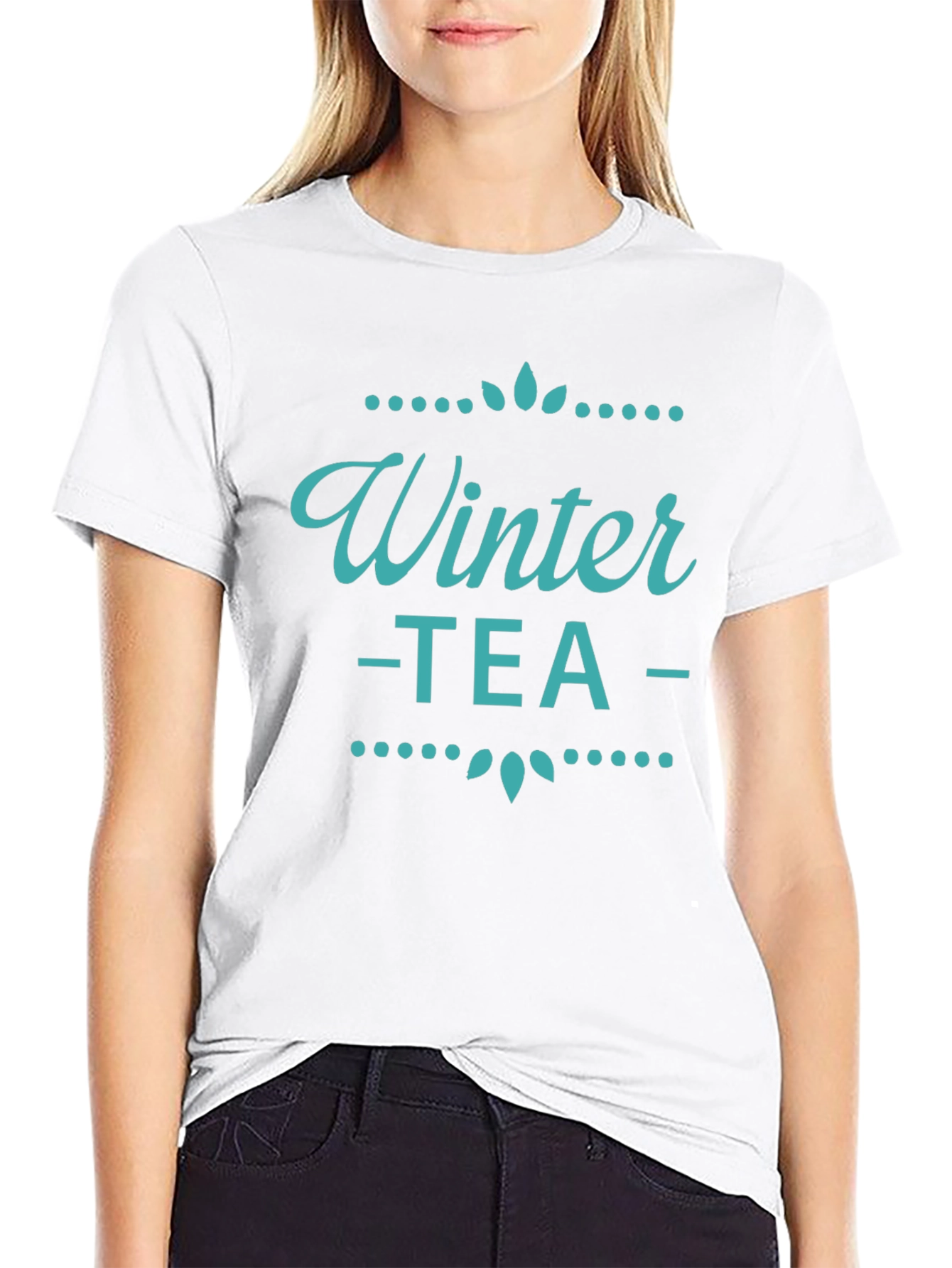 Winter Tea Graphic Tee - Stylish & Cozy