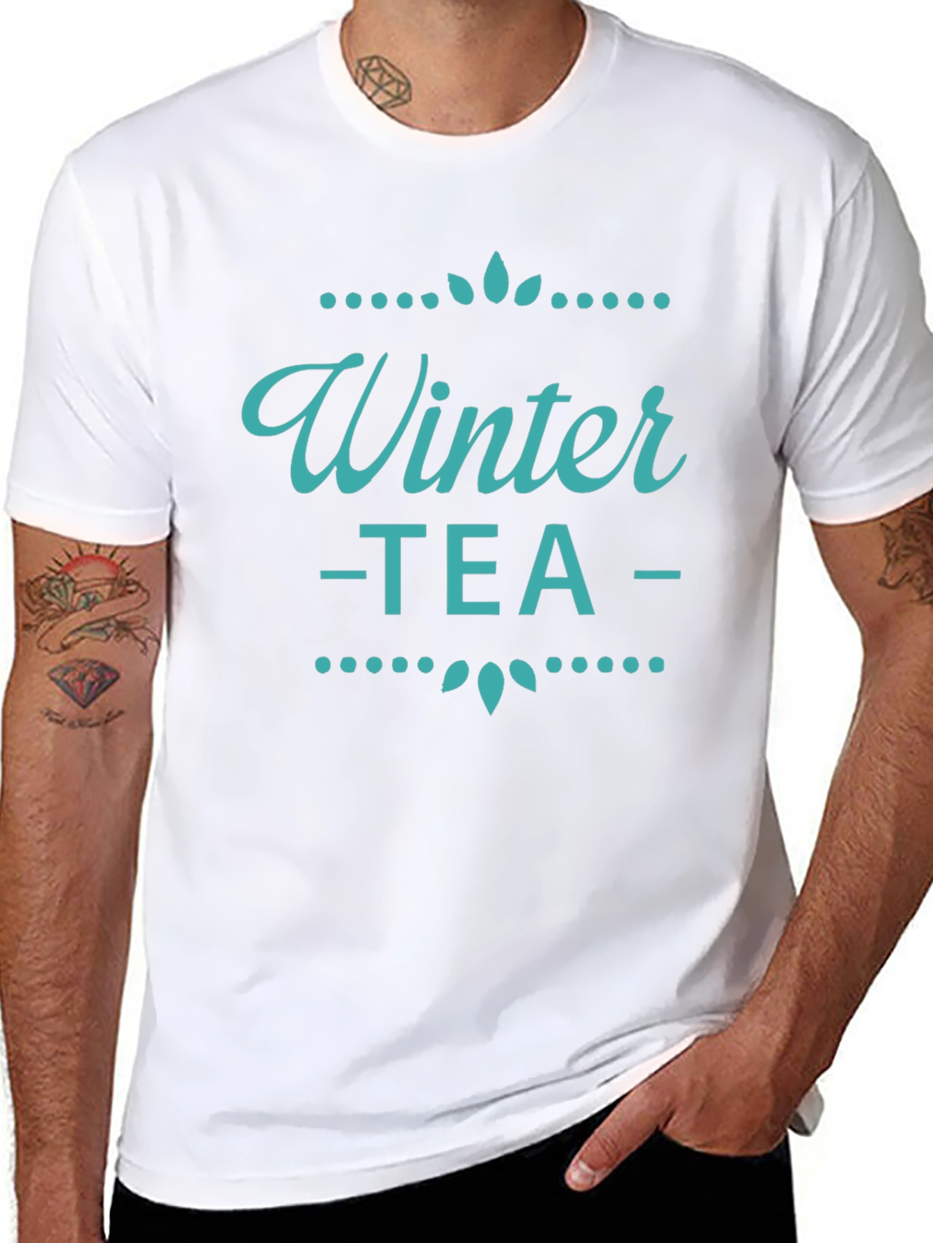 Winter Tea Graphic Tee - Stylish & Cozy