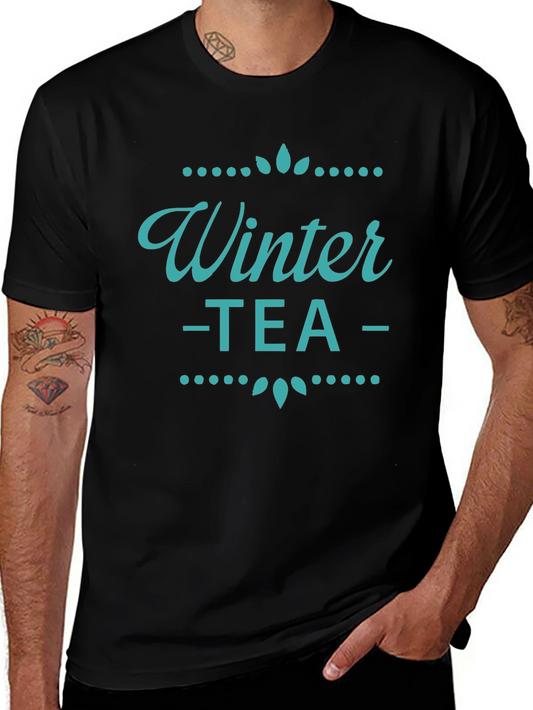 Winter Tea Graphic Tee - Stylish & Cozy