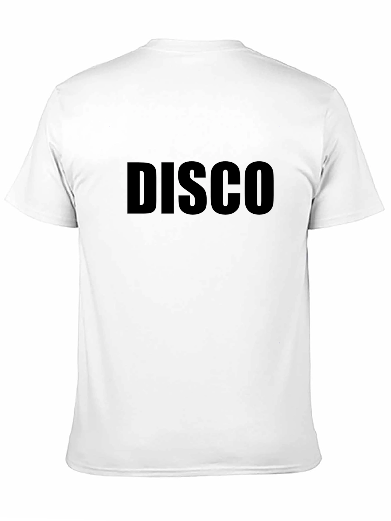 Mens Black Disco T-Shirt