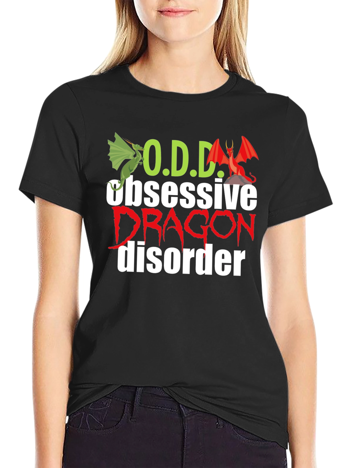 Obsessive Dragon Disorder Graphic Tee
