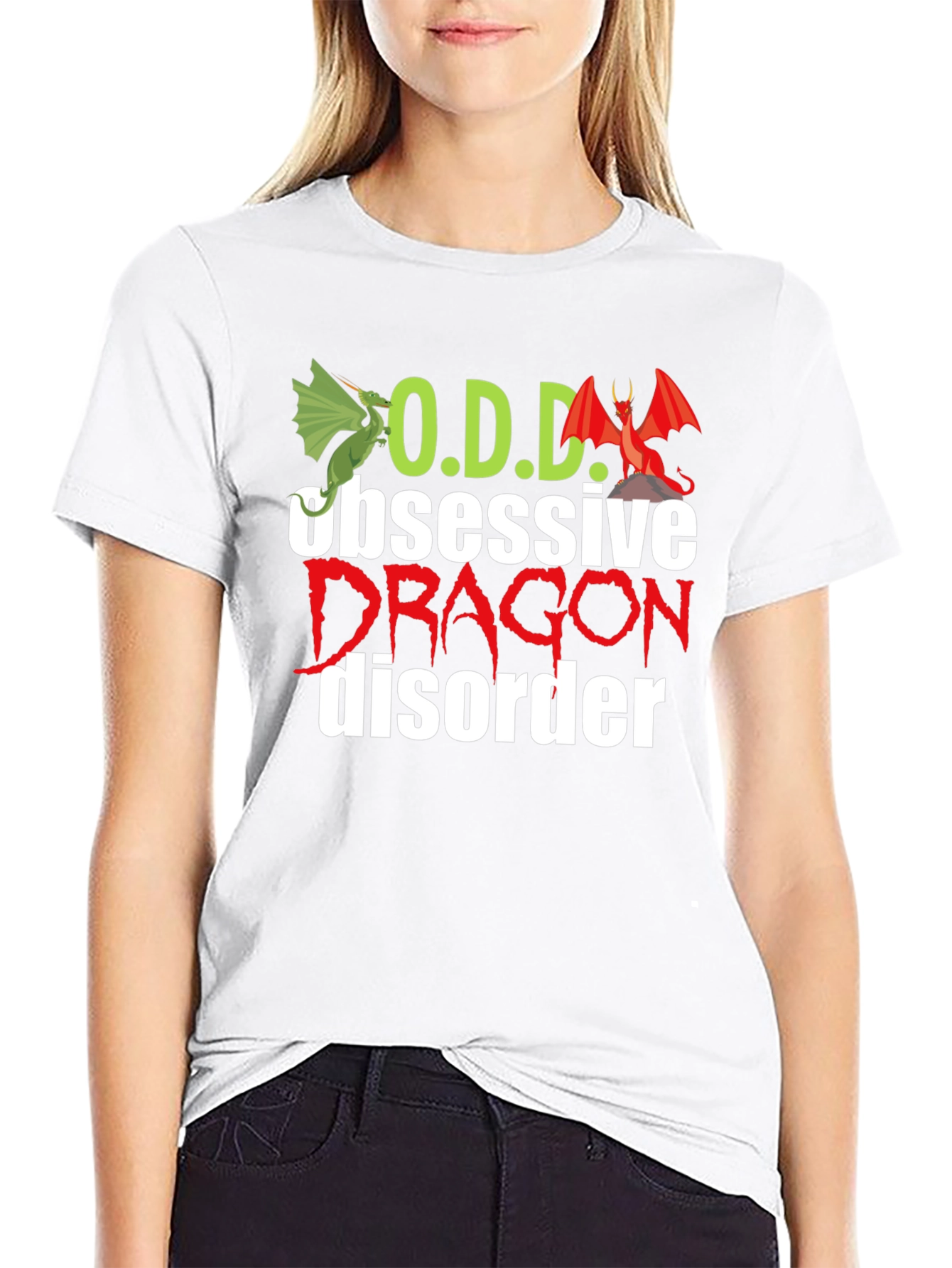 Obsessive Dragon Disorder Graphic Tee