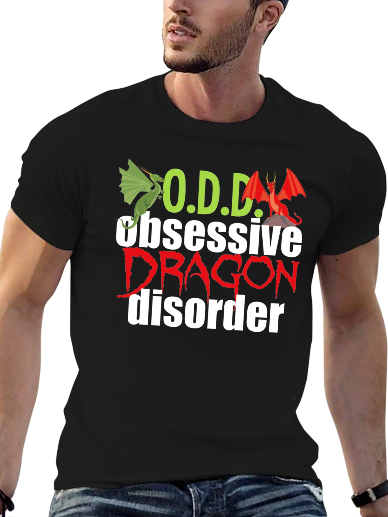 Obsessive Dragon Disorder Graphic Tee