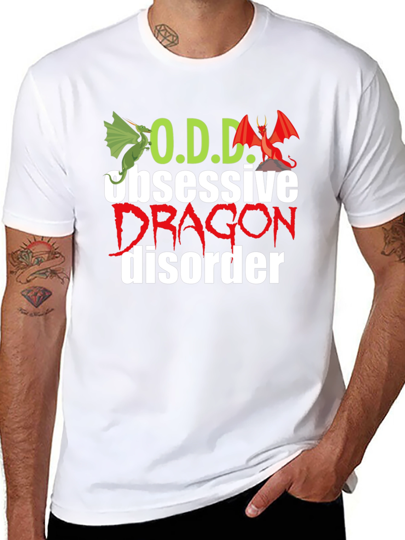 Obsessive Dragon Disorder Graphic Tee