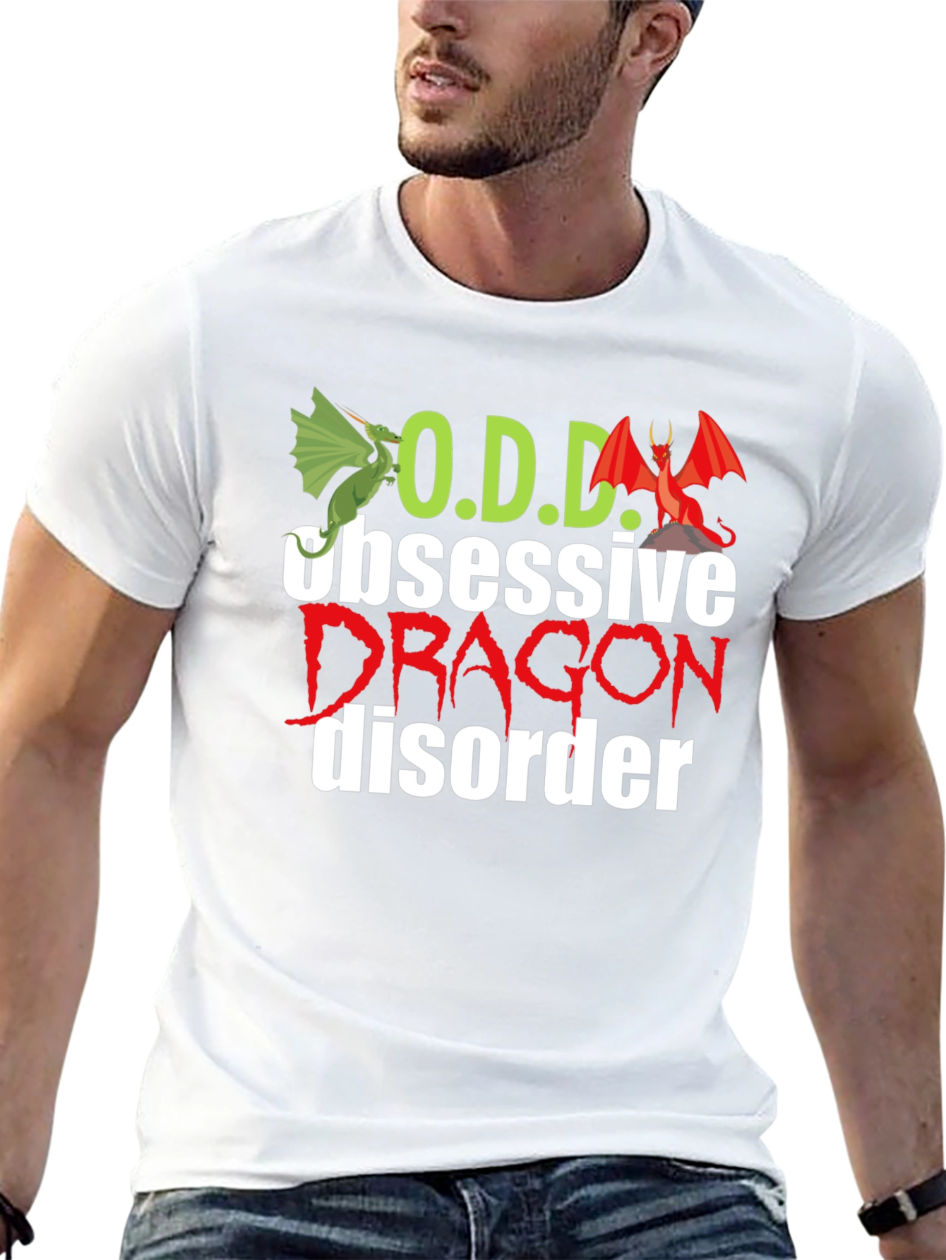 Obsessive Dragon Disorder Graphic Tee