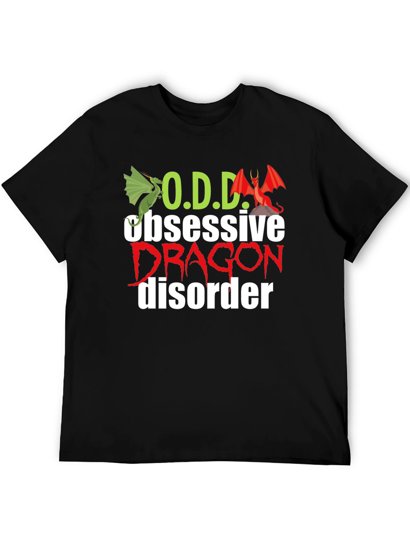 Obsessive Dragon Disorder Graphic Tee