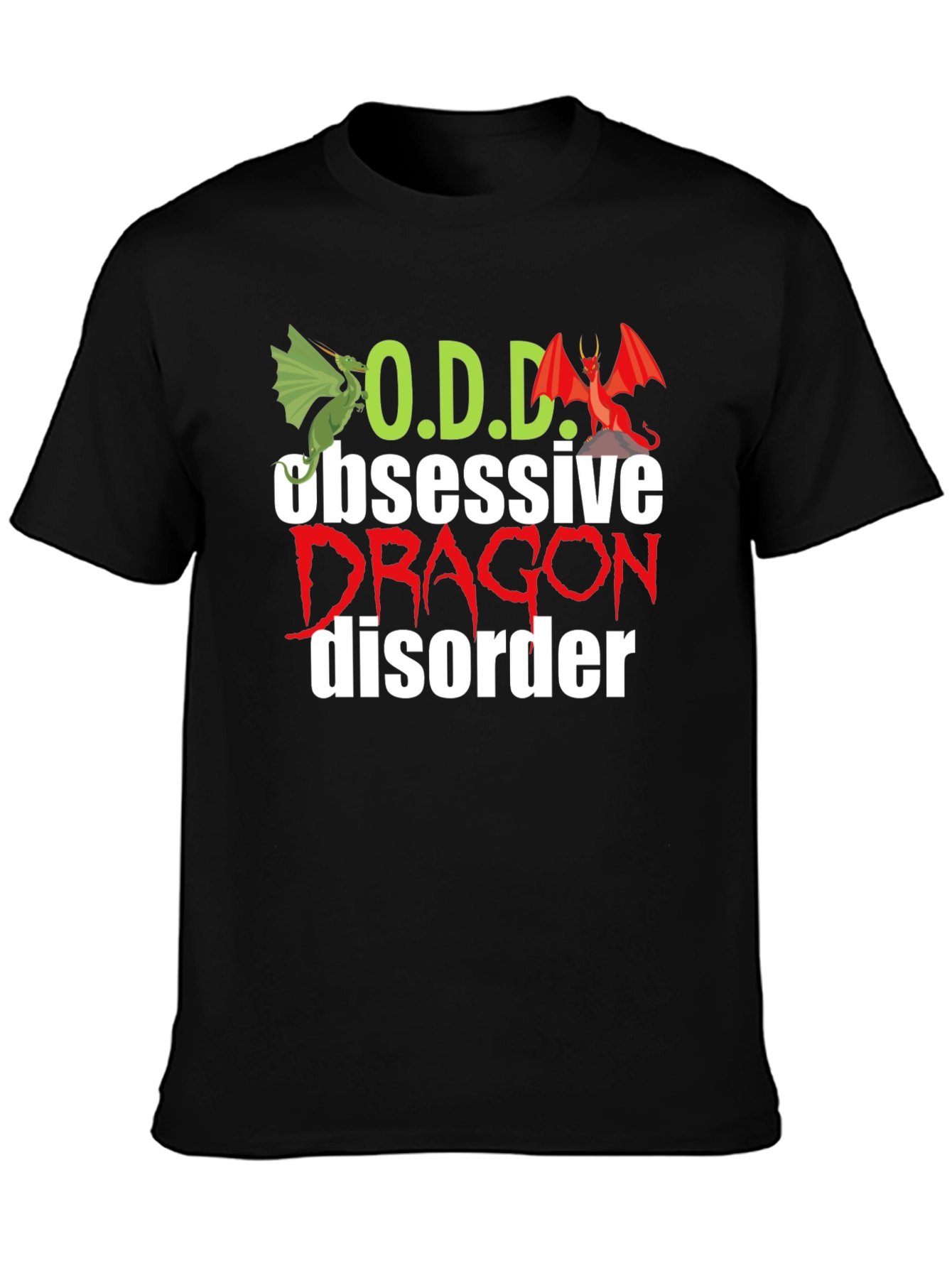 Obsessive Dragon Disorder Graphic Tee