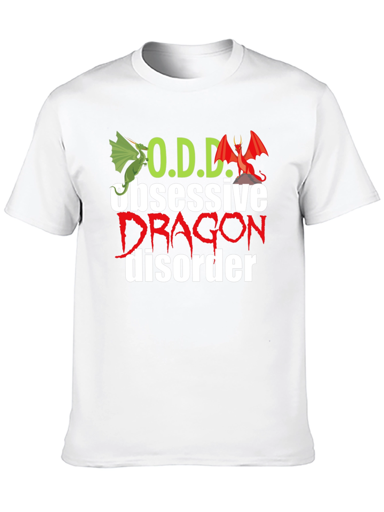 Obsessive Dragon Disorder Graphic Tee